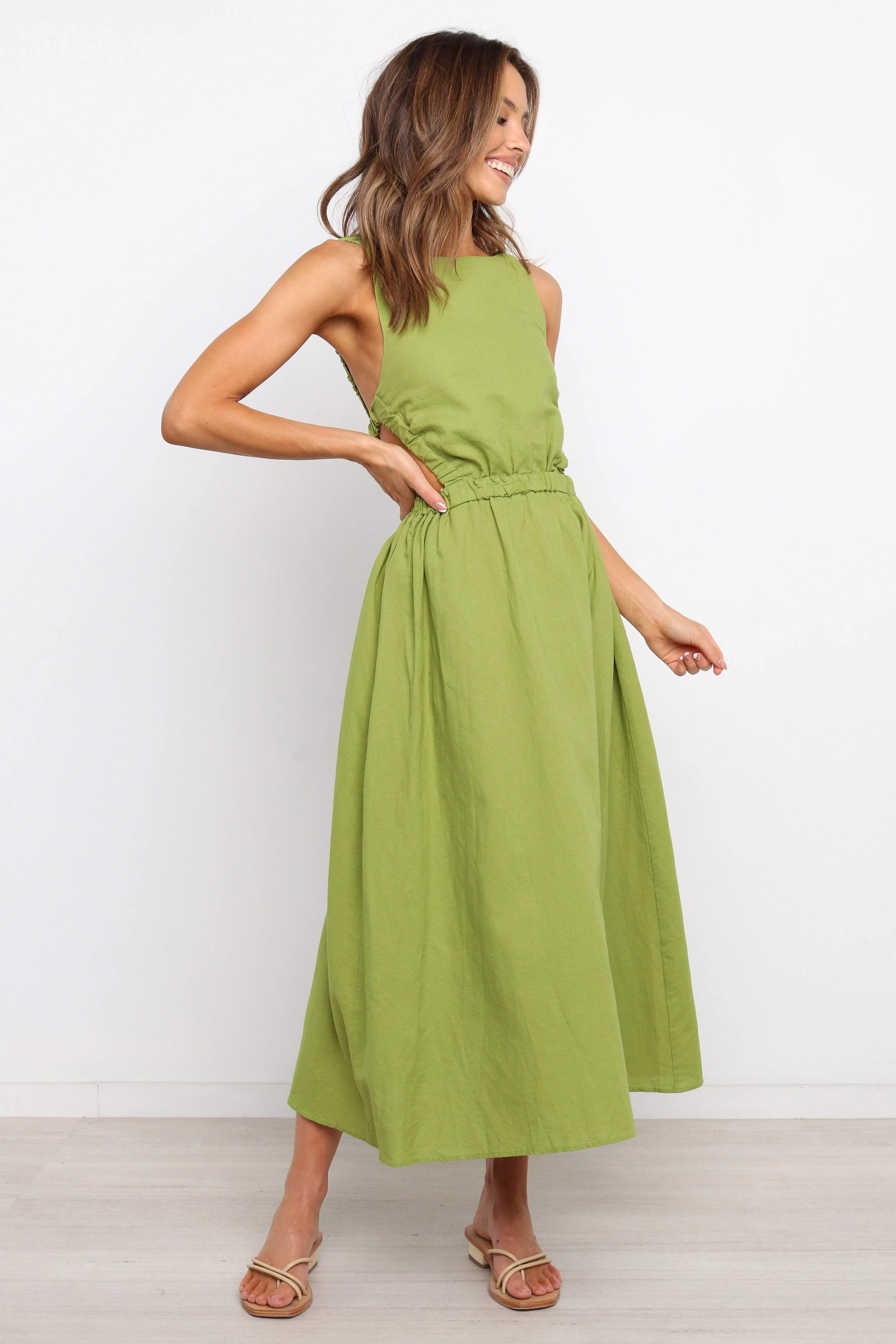 Esther Dress - Green sold by Petal & Pup product image thumbnail 5