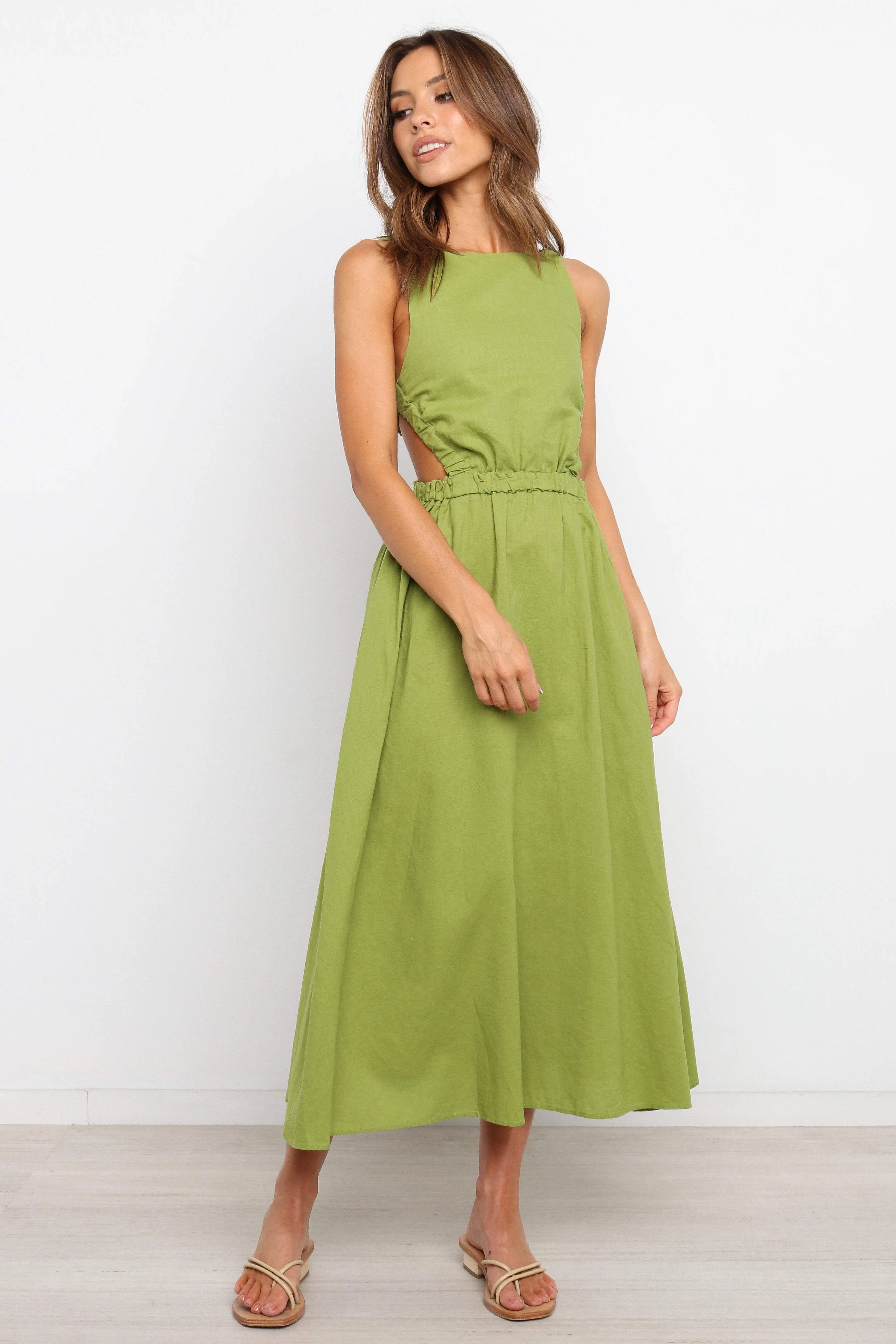 Esther Dress - Green sold by Petal & Pup product image thumbnail 3