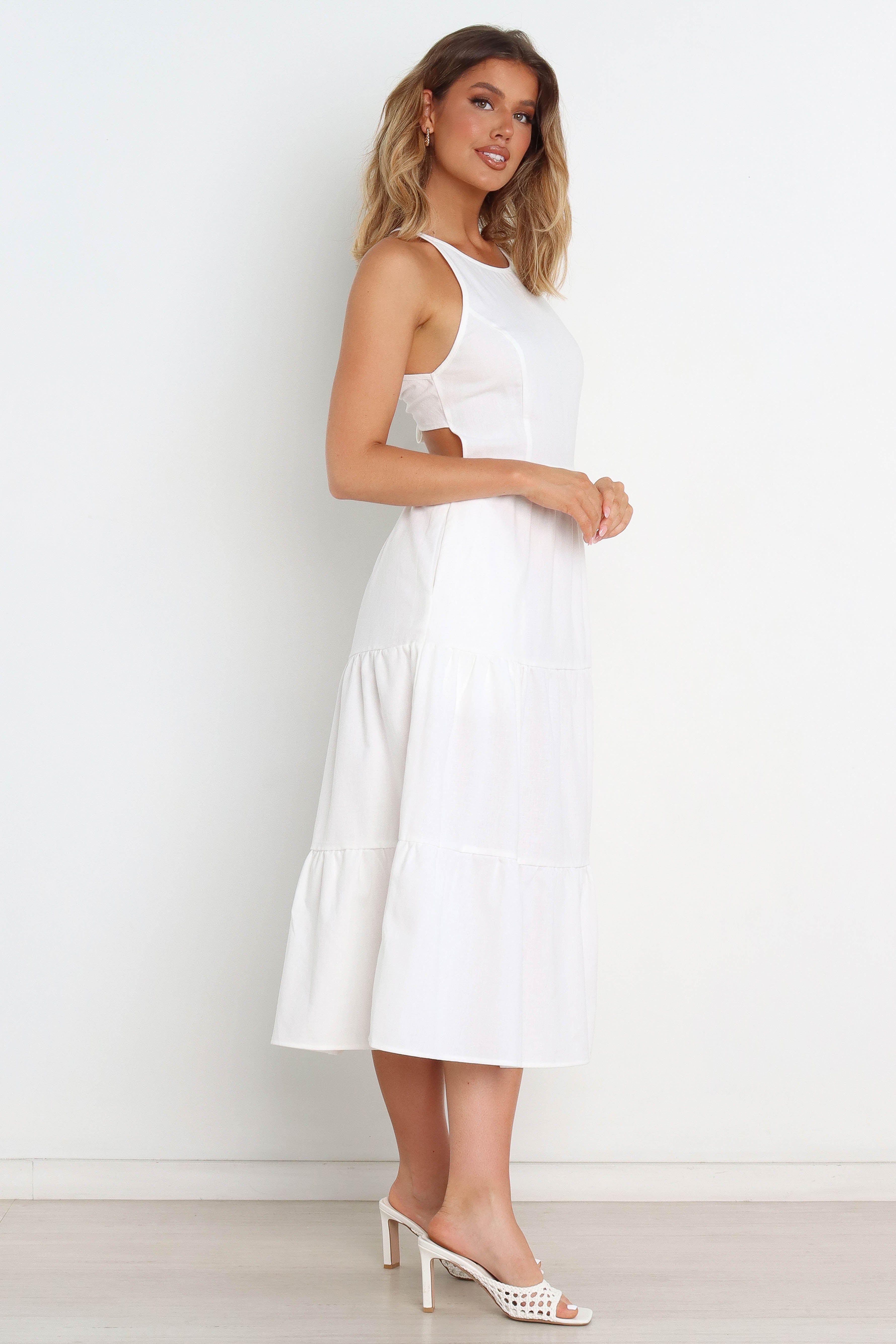 Karine Dress - White sold by Petal & Pup product image thumbnail 7