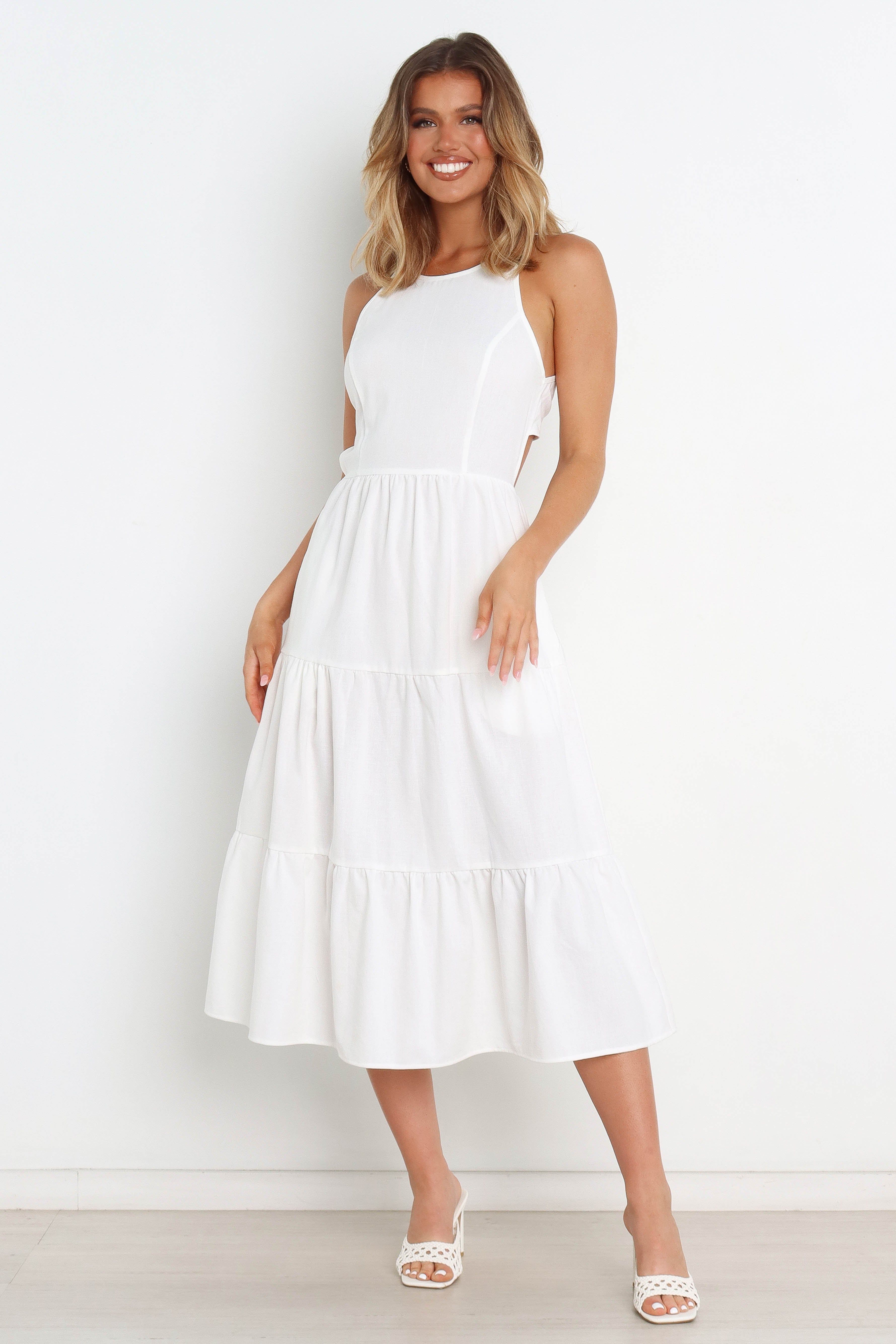 Karine Dress - White sold by Petal & Pup product image thumbnail 2