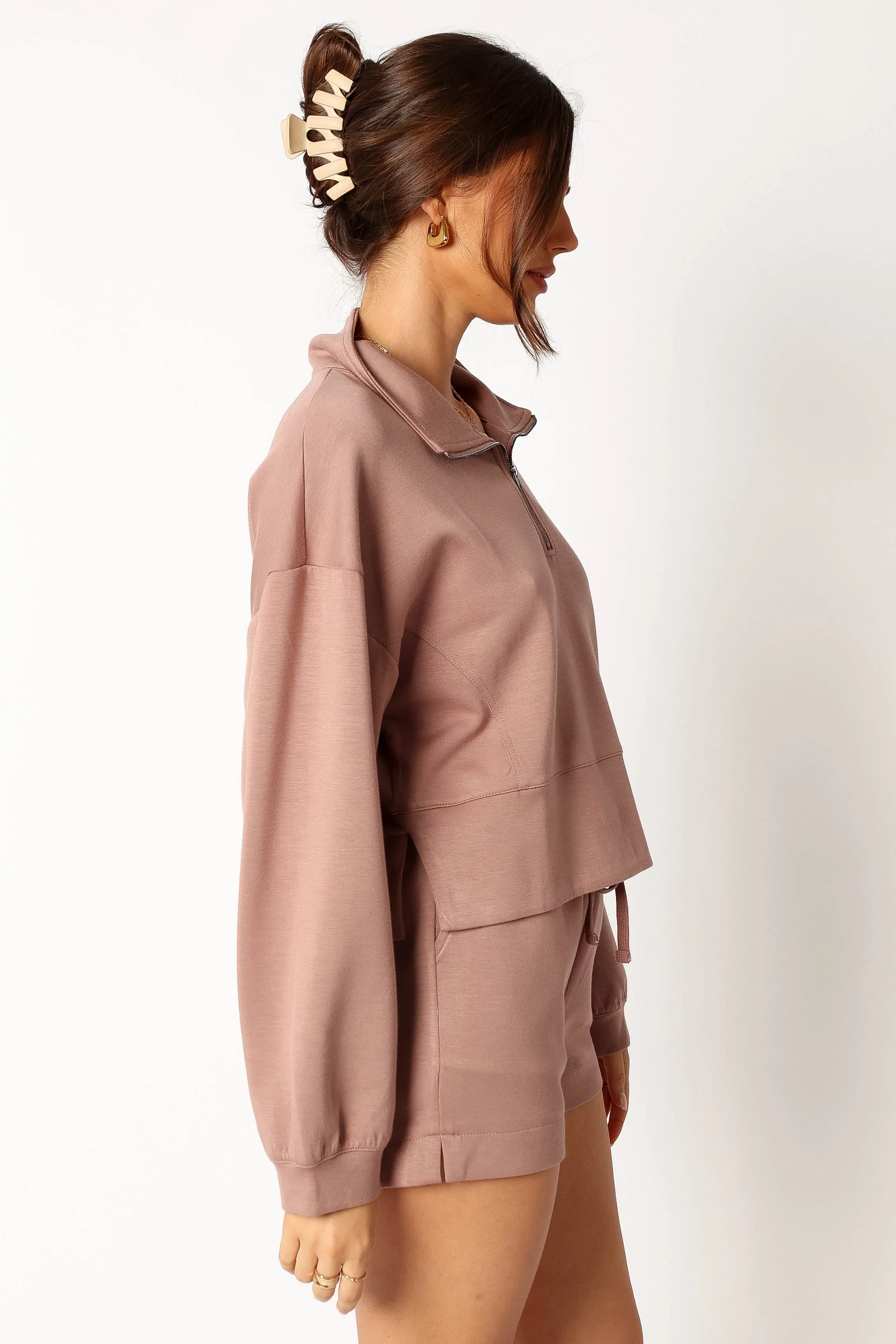 Paula Oversized Sweat Set - Mocha sold by Petal & Pup product image thumbnail 5