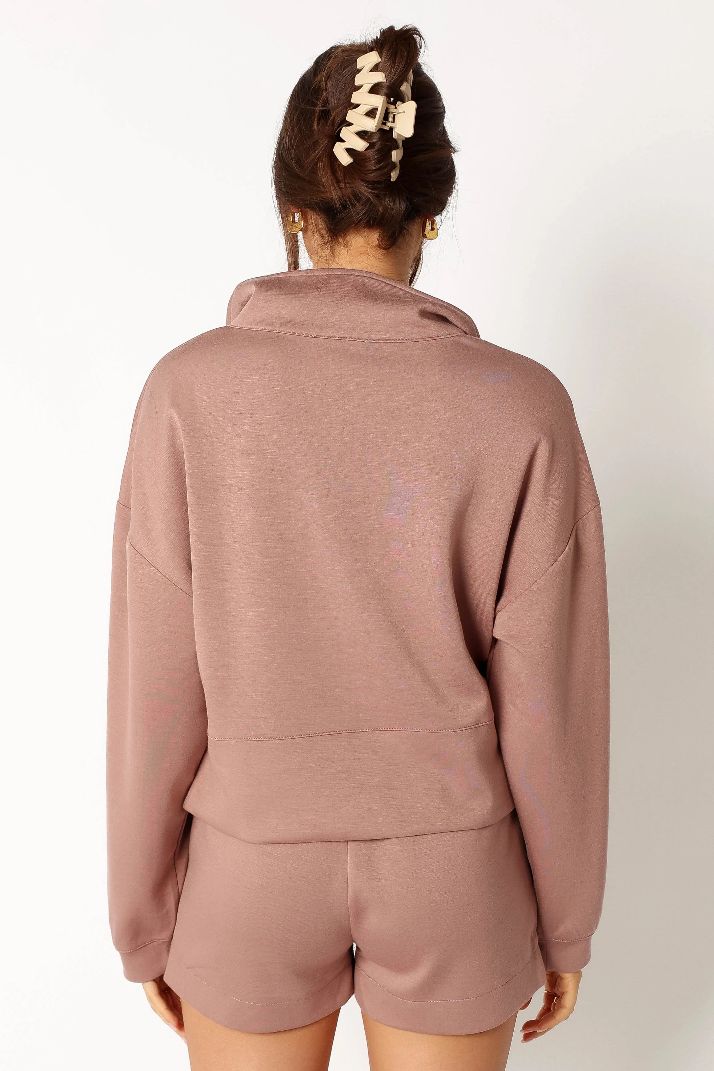 Paula Oversized Sweat Set - Mocha sold by Petal & Pup product image thumbnail 4