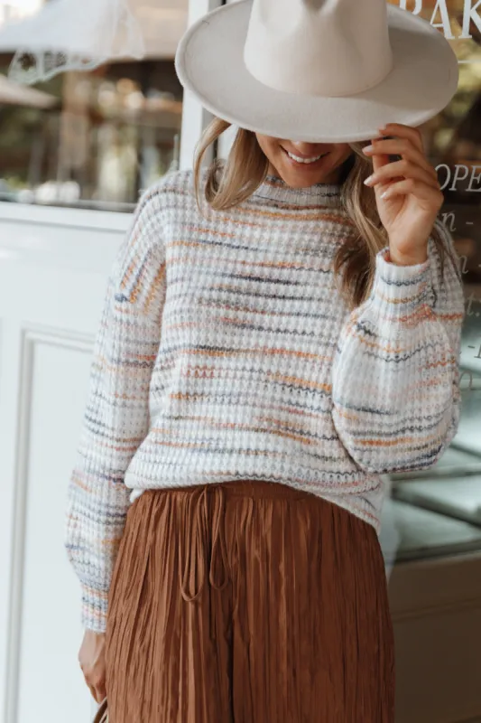 Camilla Multi Knit Sweater - Multi sold by Petal & Pup