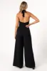 Mathias Halterneck Jumpsuit - Black sold by Petal & Pup