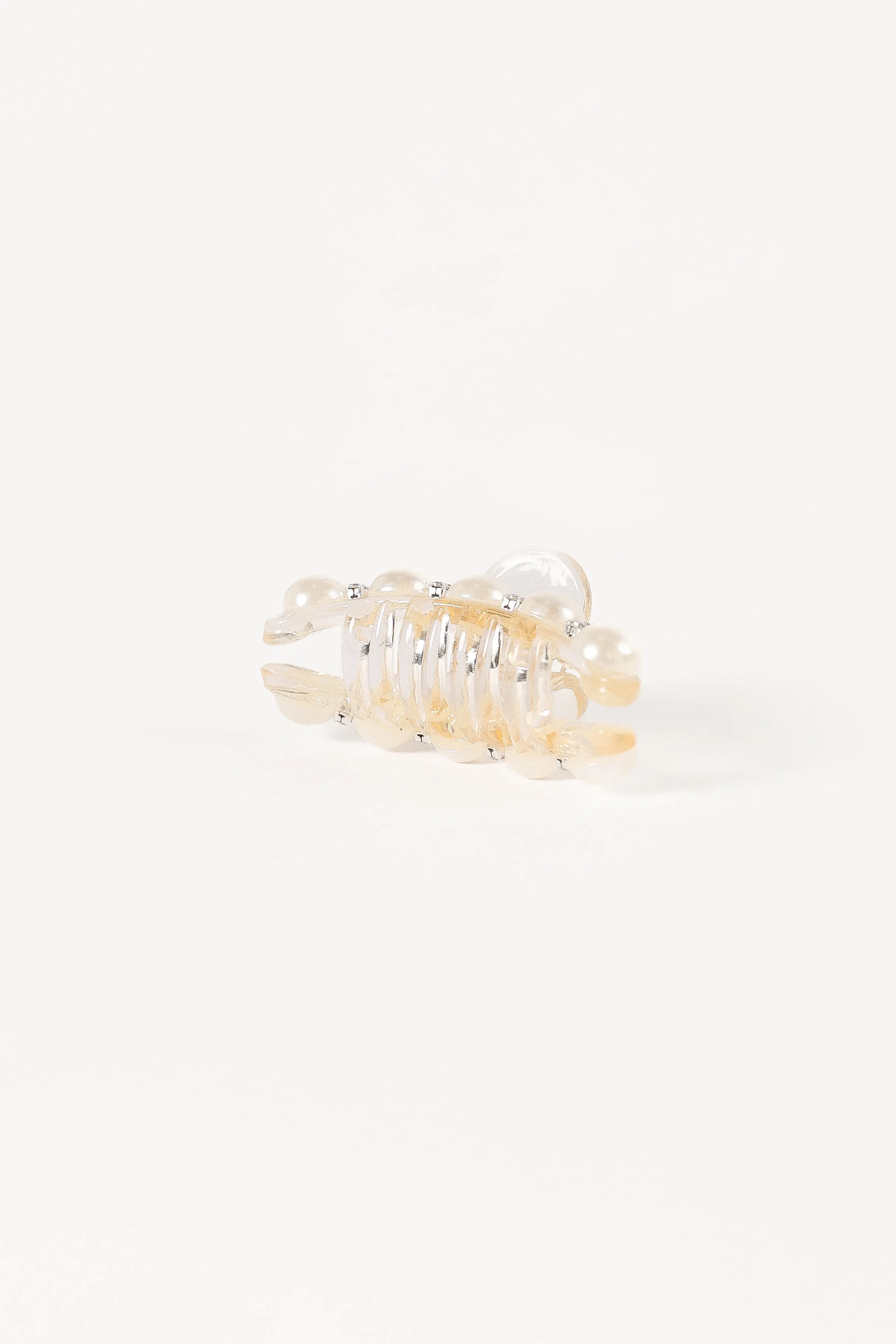 Lile Pearl Hair Clip - White sold by Petal & Pup product image thumbnail 3