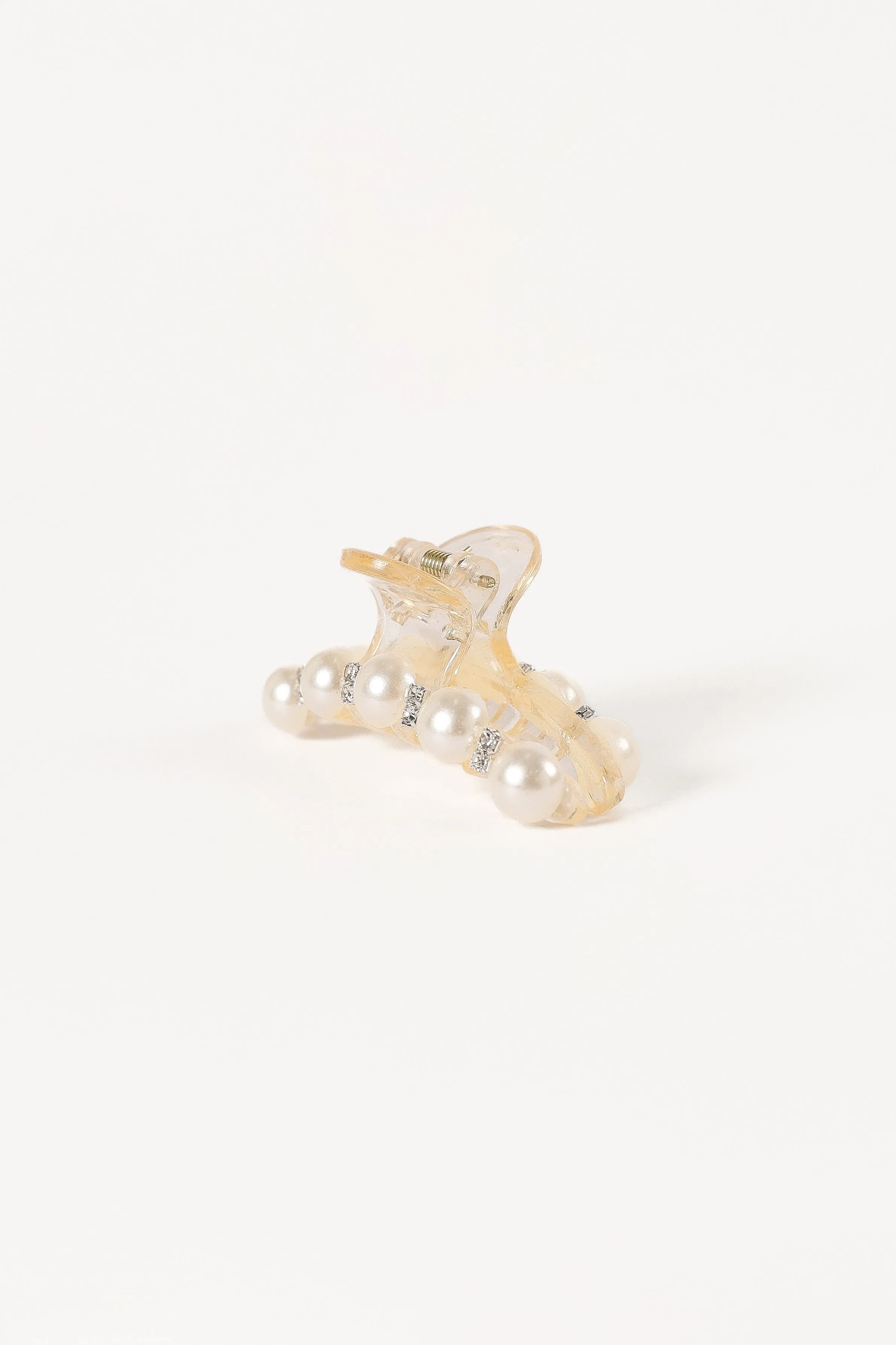 Lile Pearl Hair Clip - White sold by Petal & Pup
