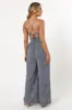 Floria Jumpsuit - Navy White sold by Petal & Pup