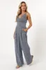 Floria Jumpsuit - Navy White sold by Petal & Pup