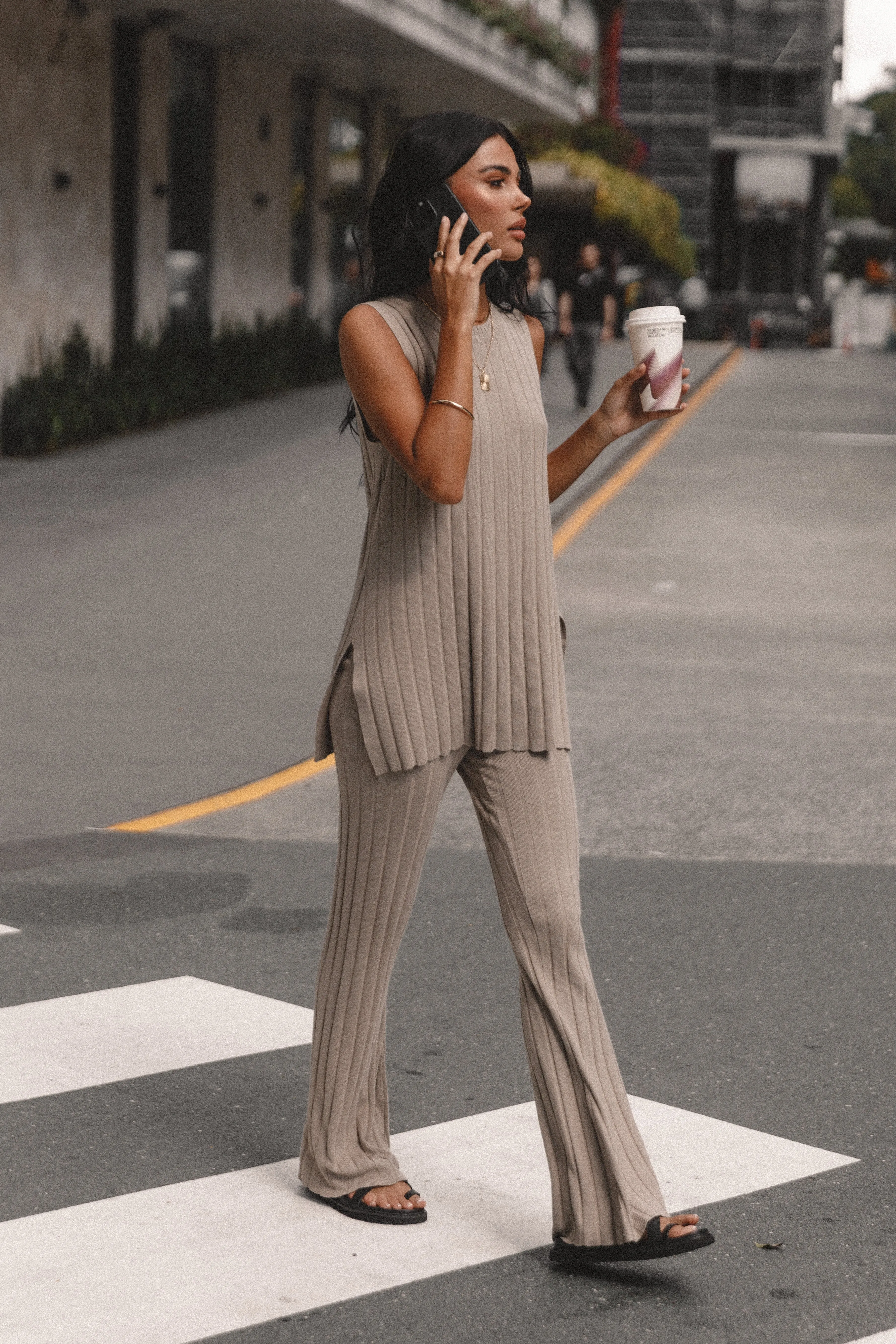 Silvie Knitted Set - Beige sold by Petal & Pup product image thumbnail 2