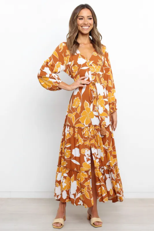 Classon Dress - Tan sold by Petal & Pup