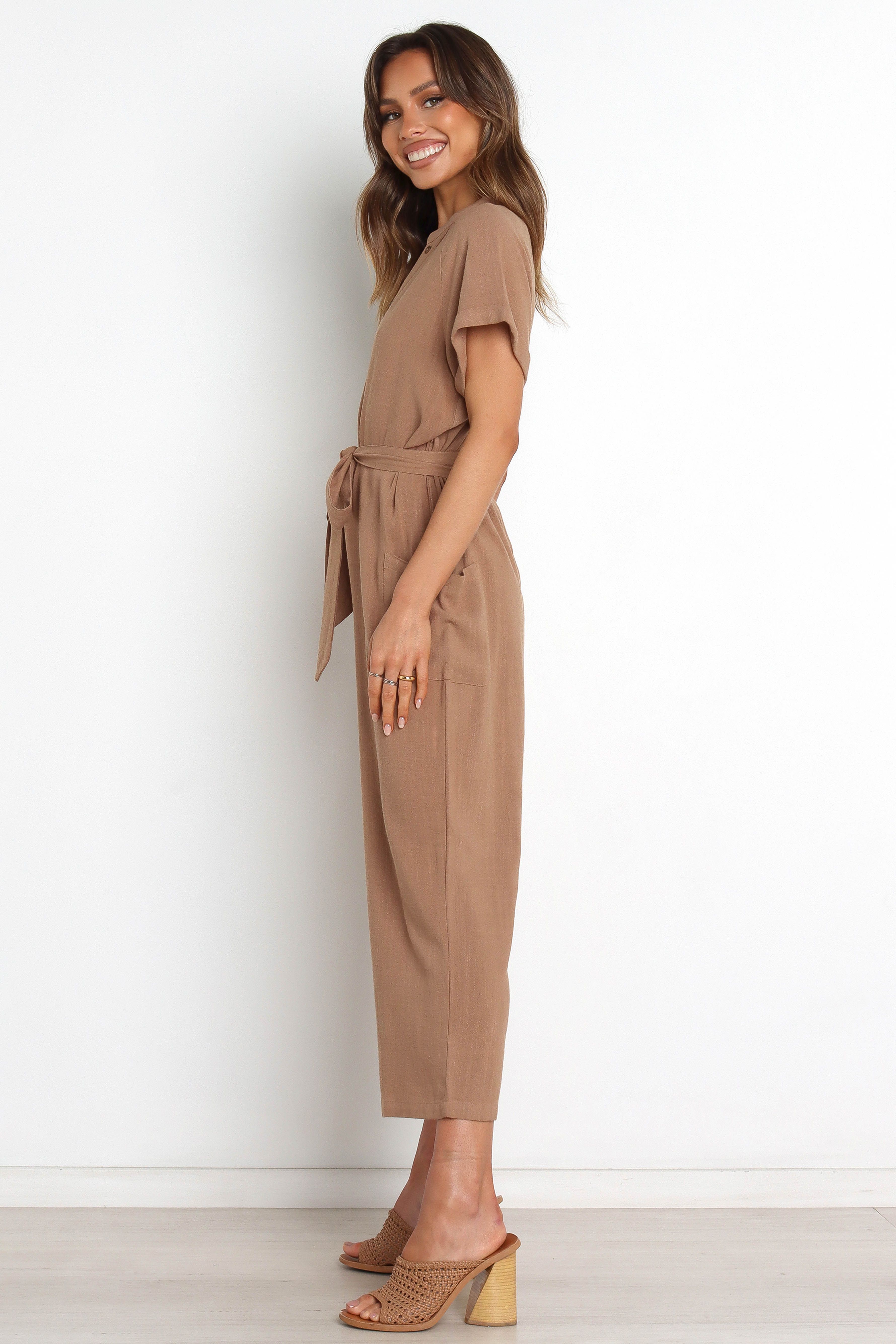 Maverick Jumpsuit - Mocha sold by Petal & Pup product image thumbnail 5