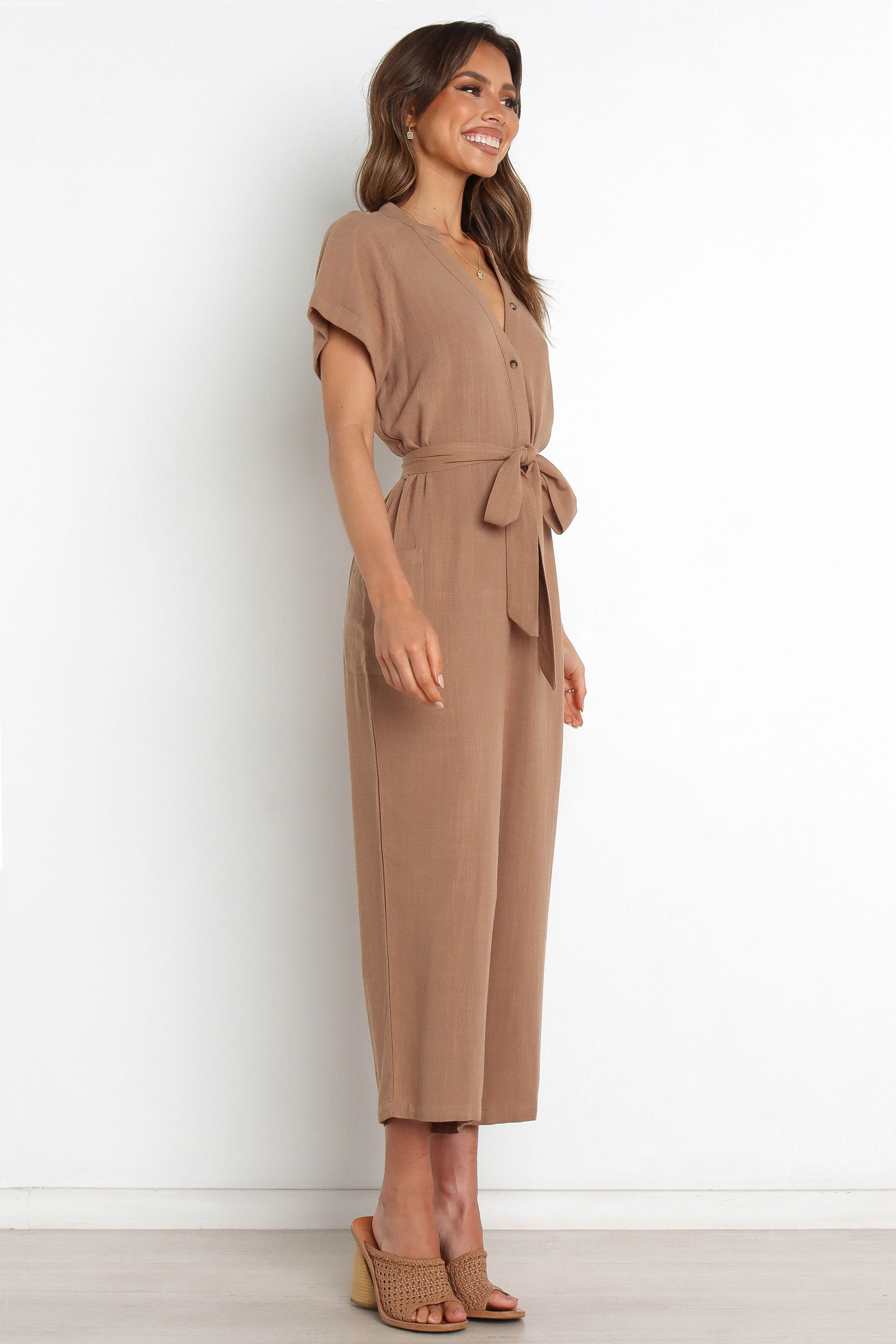 Maverick Jumpsuit - Mocha sold by Petal & Pup product image thumbnail 7