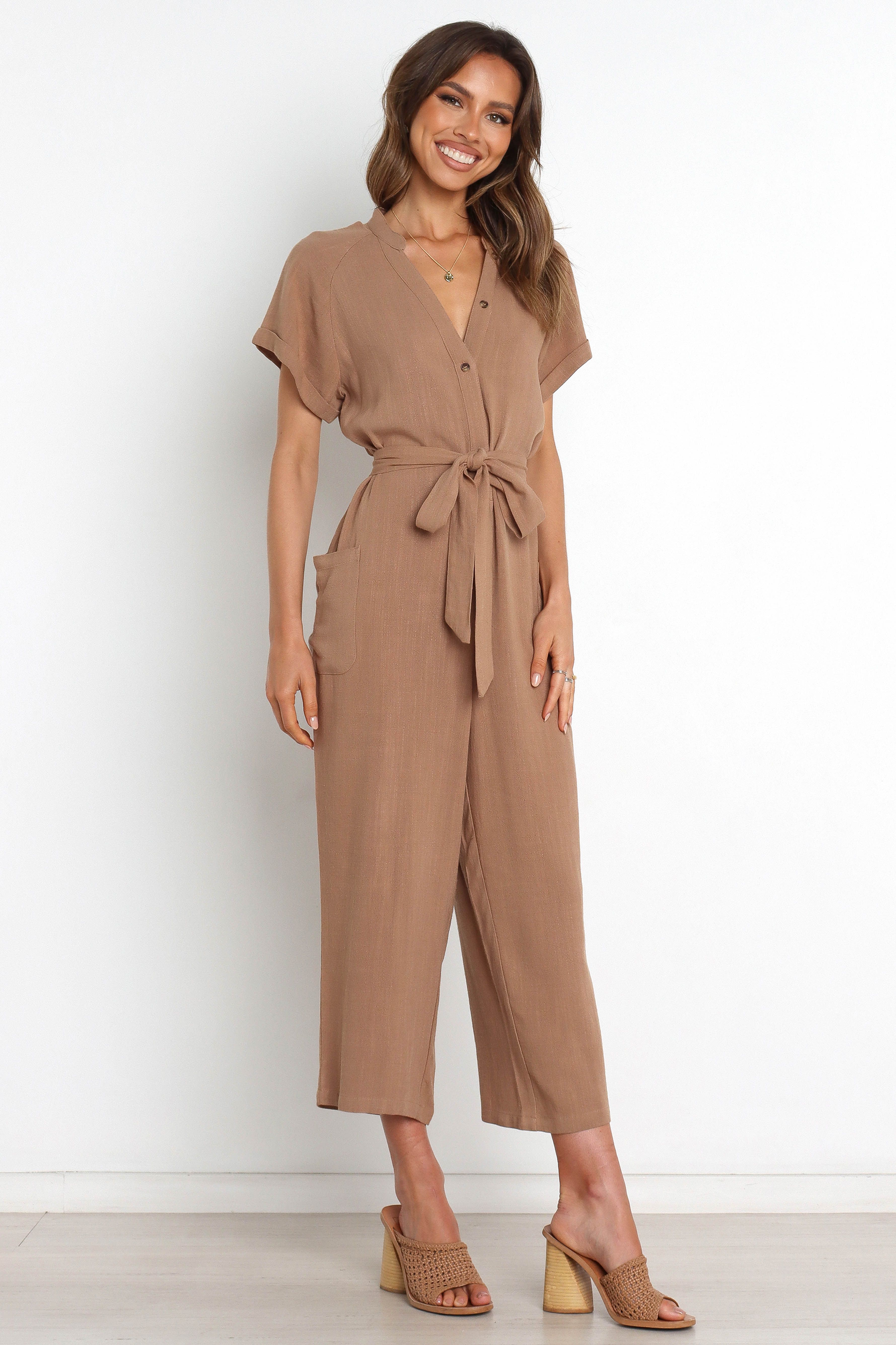 Maverick Jumpsuit - Mocha sold by Petal & Pup product image thumbnail 8