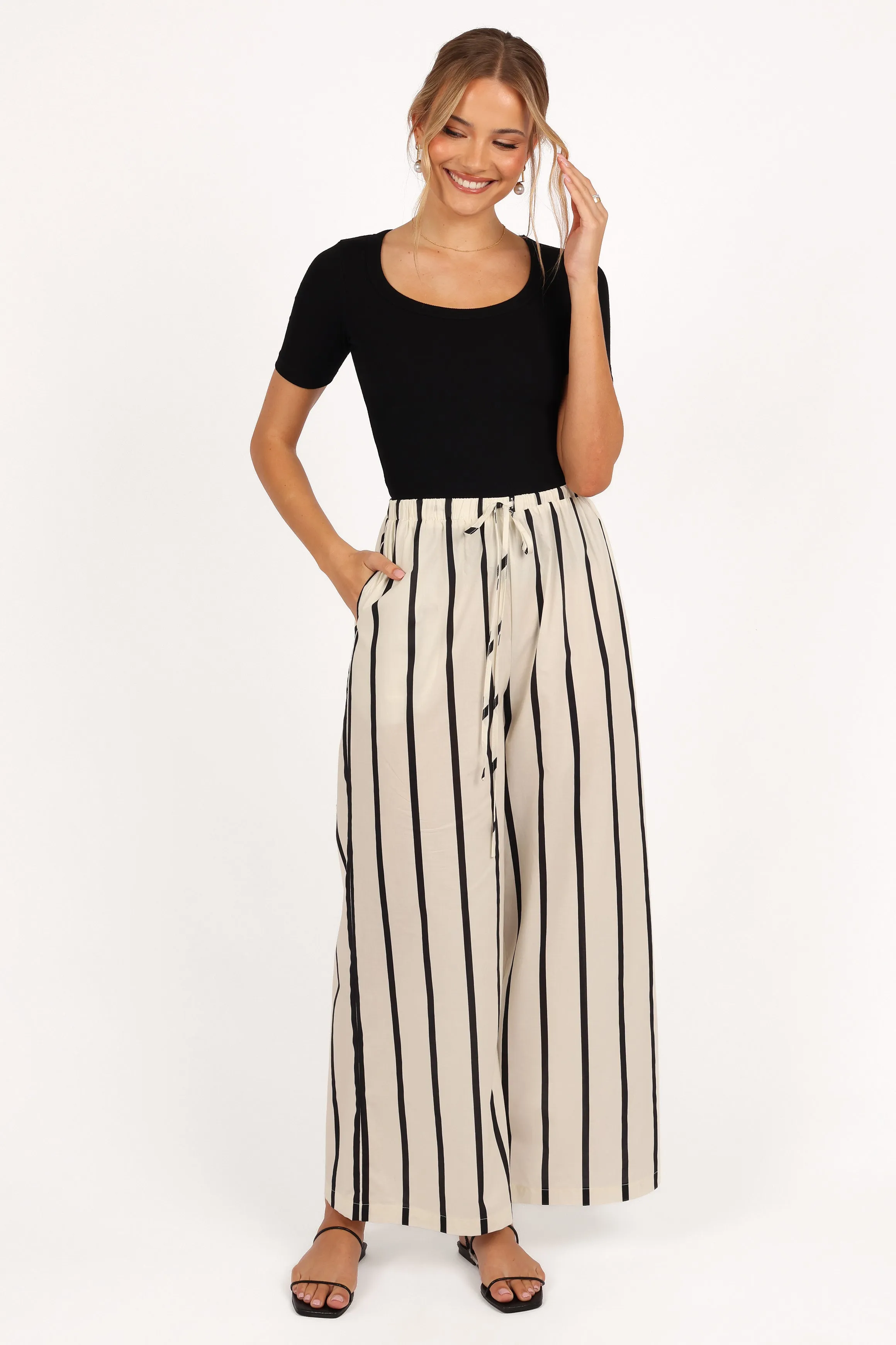 Solene Knit Top - Black sold by Petal & Pup product image thumbnail 2