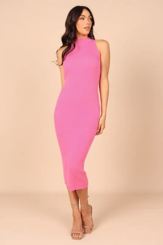 Cloe Dress - Hot Pink sold by Petal & Pup