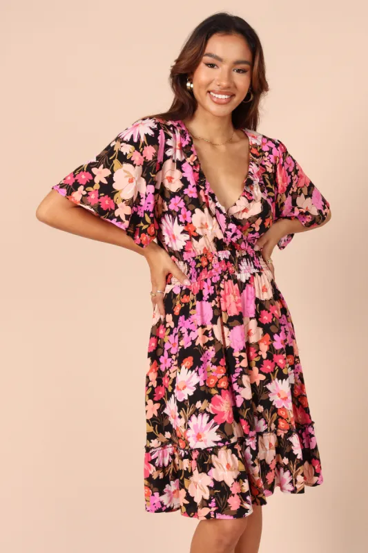 Lyris Mini Dress - Purple sold by Petal & Pup