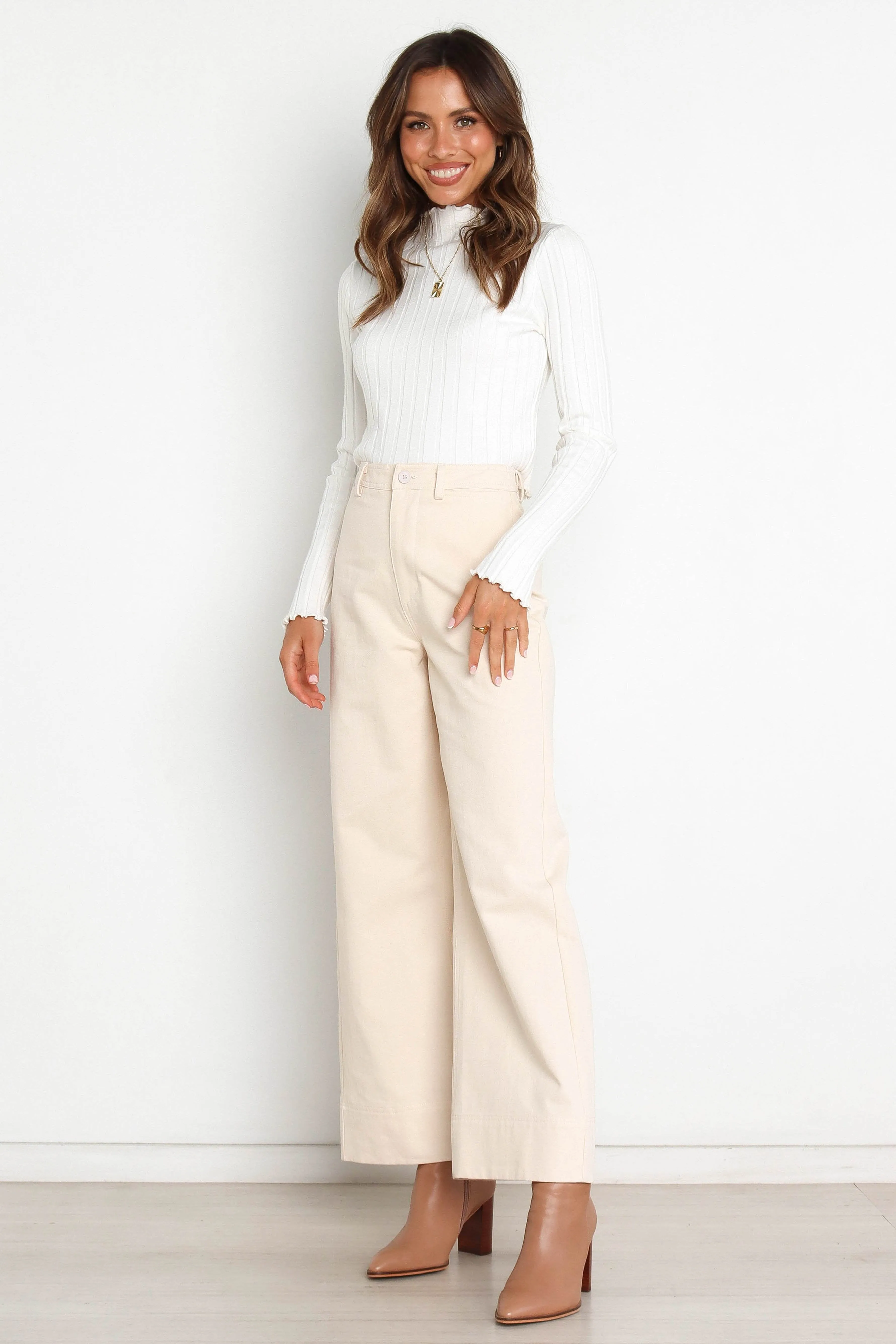 Lawrence Pant - Beige sold by Petal & Pup product image thumbnail 2
