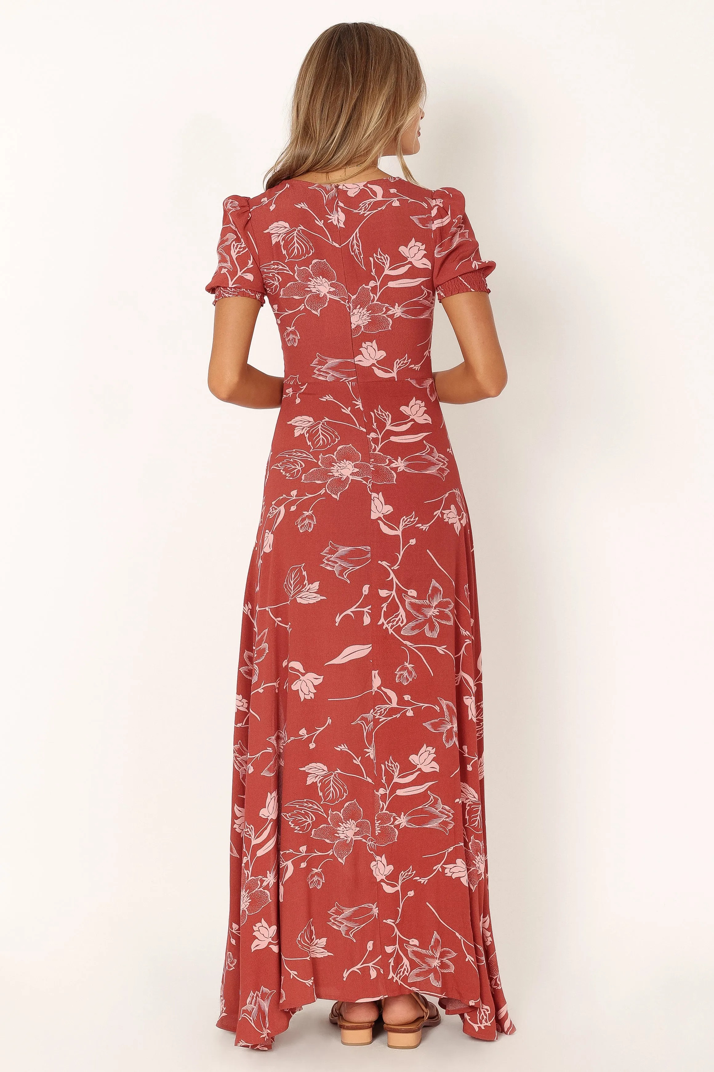 Franklin Maxi Dress - Rust Floral sold by Petal & Pup product image thumbnail 3
