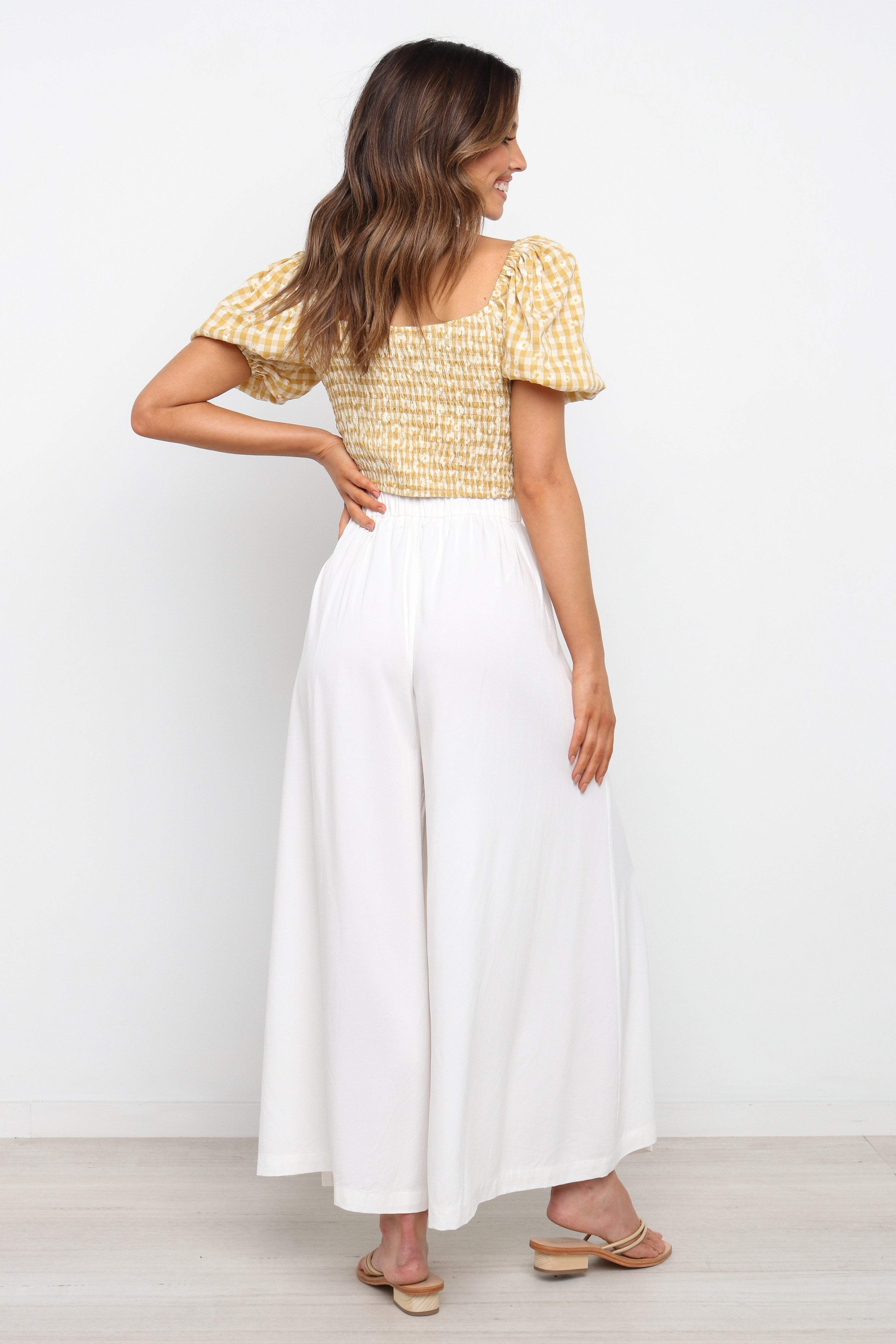 Reggie Pant - White sold by Petal & Pup product image thumbnail 6