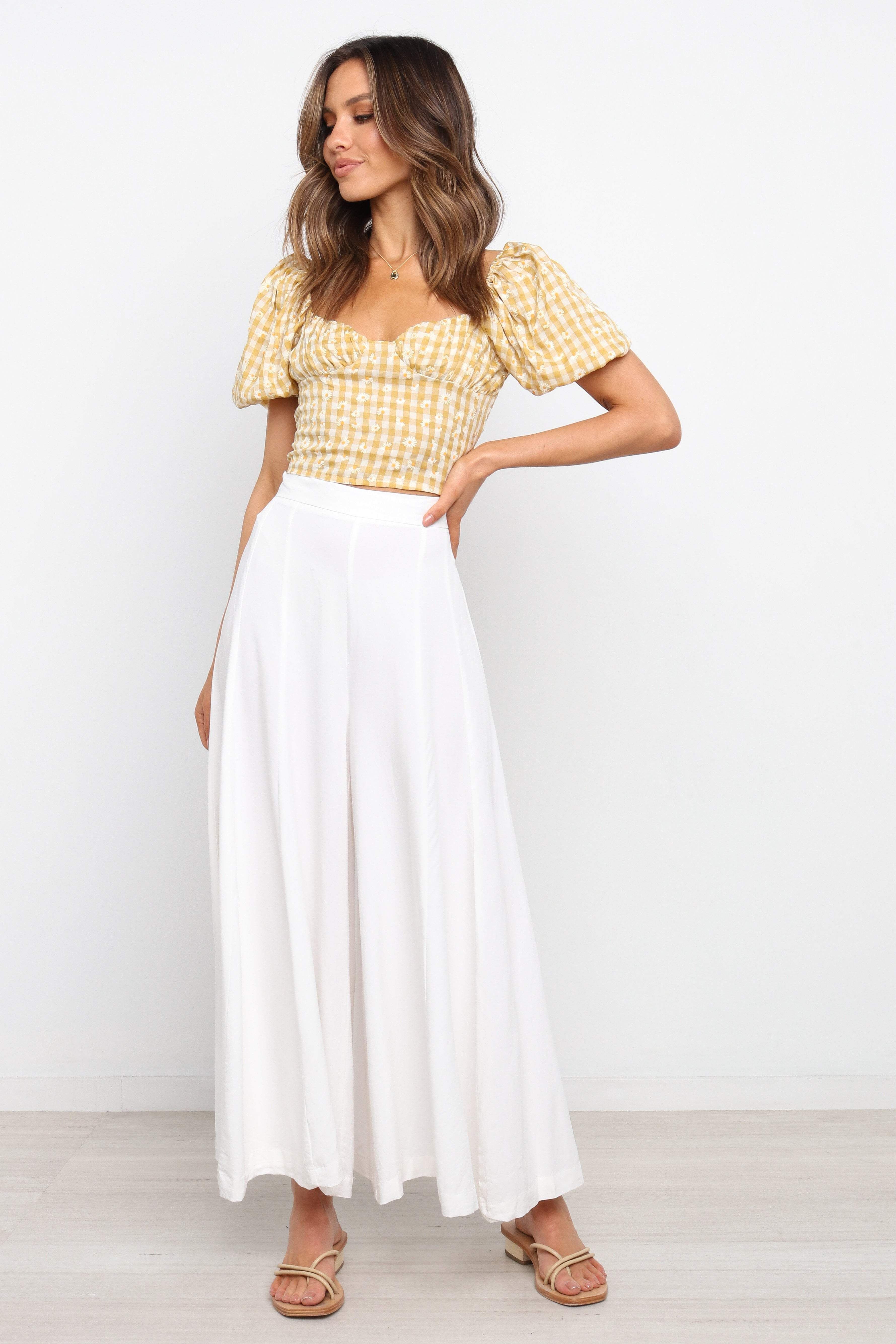 Reggie Pant - White sold by Petal & Pup product image thumbnail 4