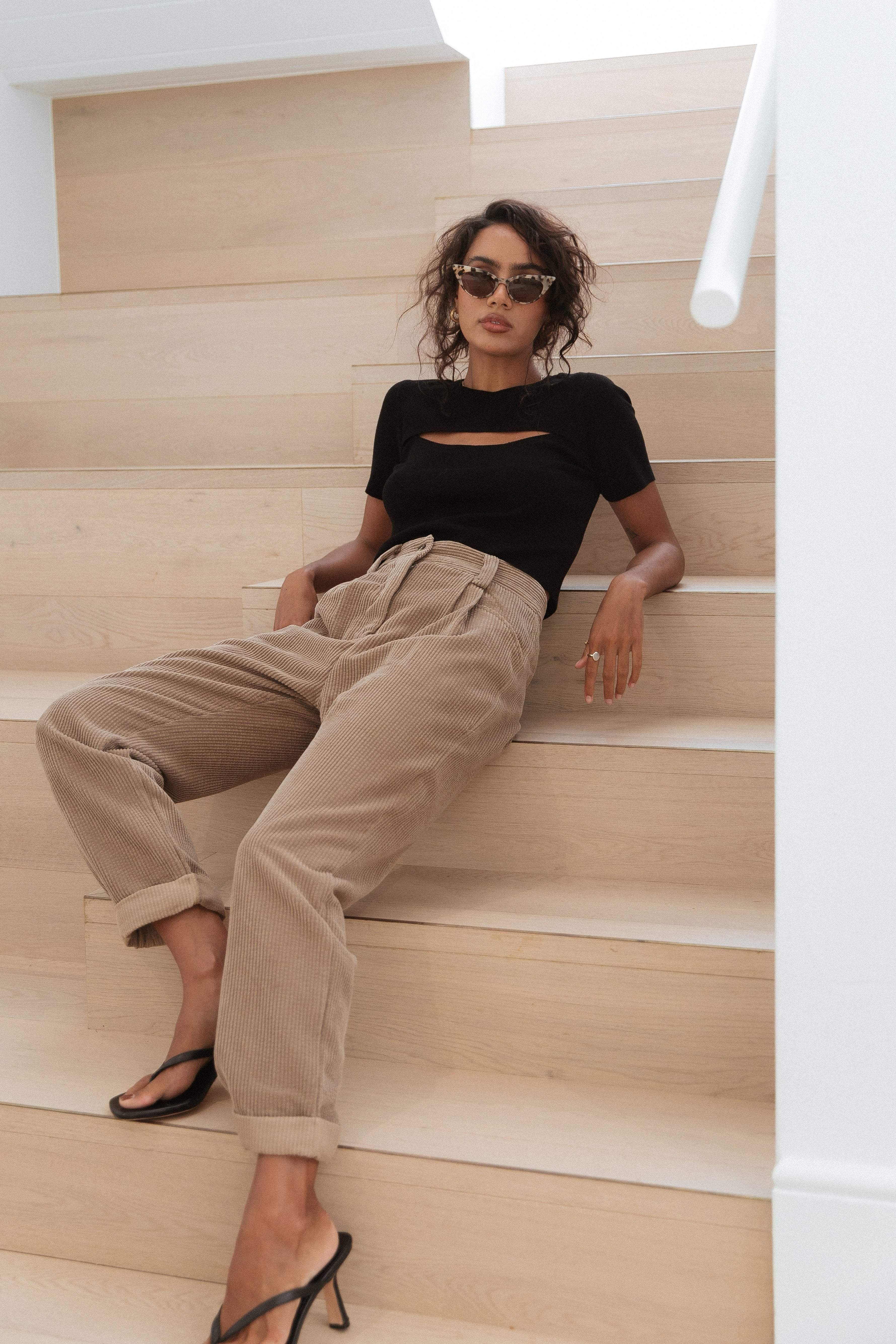 Talaren Pant - Brown sold by Petal & Pup product image thumbnail 3