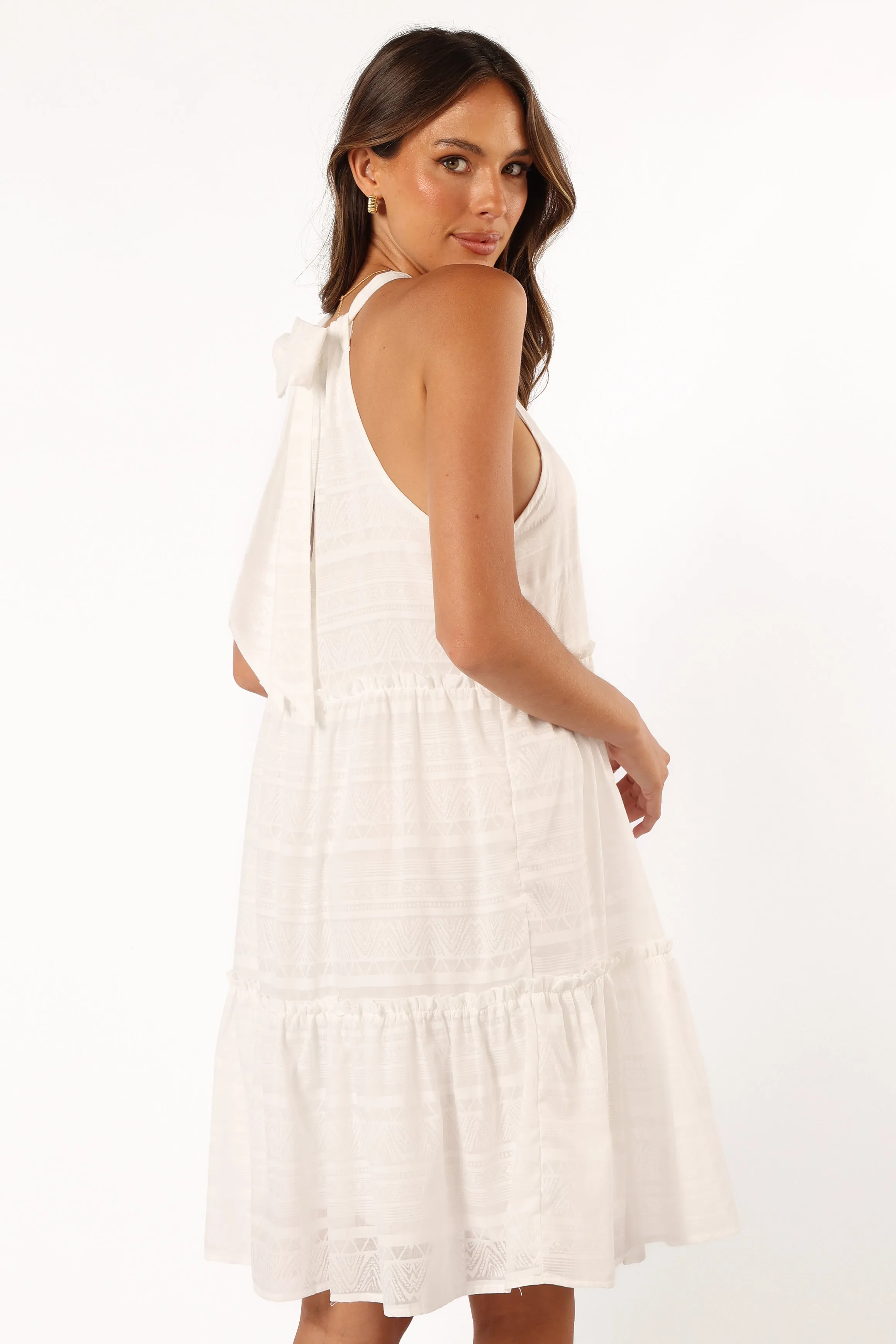 Linde Dress - White sold by Petal & Pup product image thumbnail 4