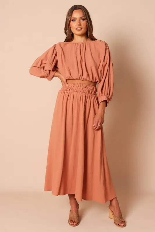 Ember Maxi Skirt - Spice sold by Petal & Pup