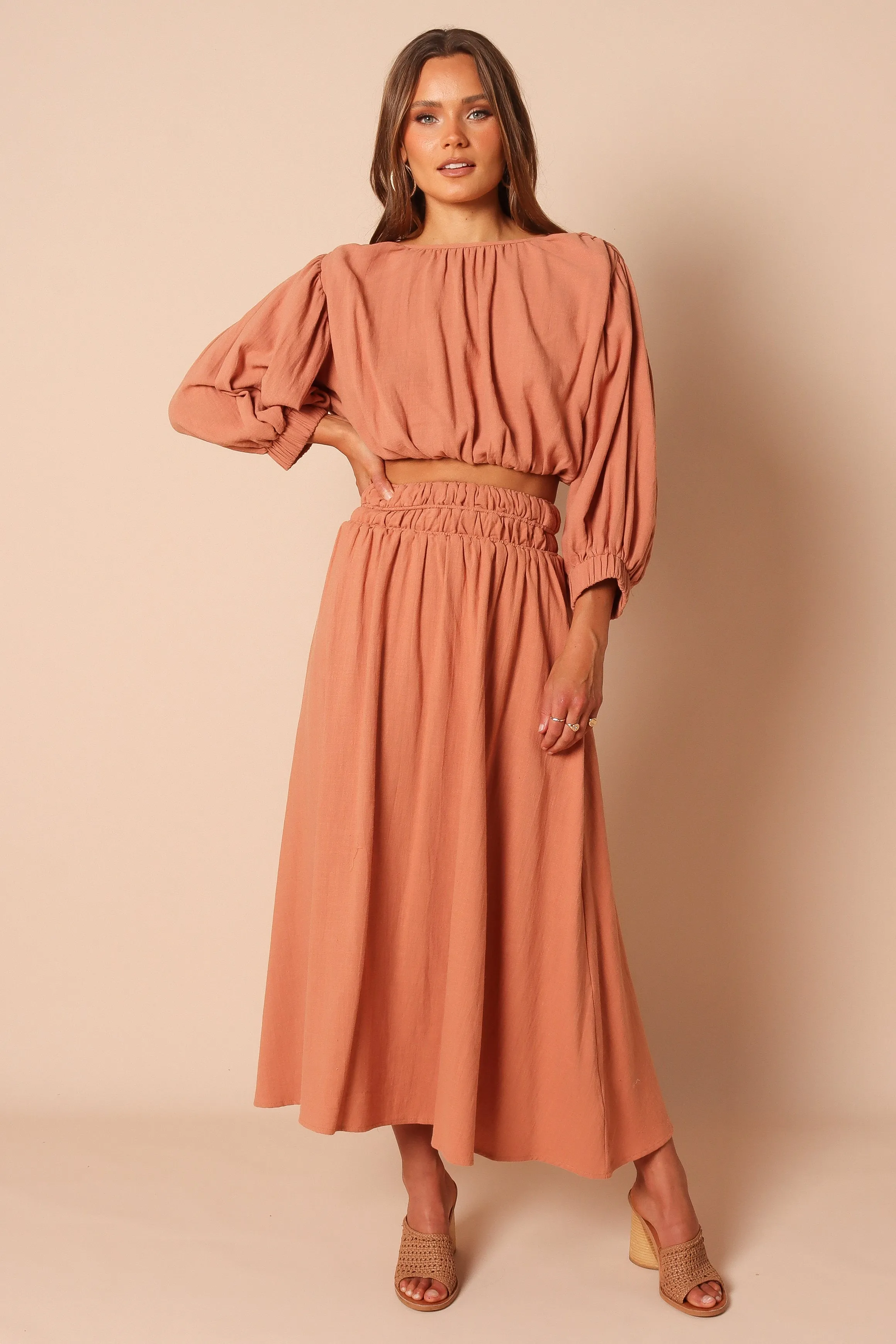 Ember Maxi Skirt - Spice sold by Petal & Pup