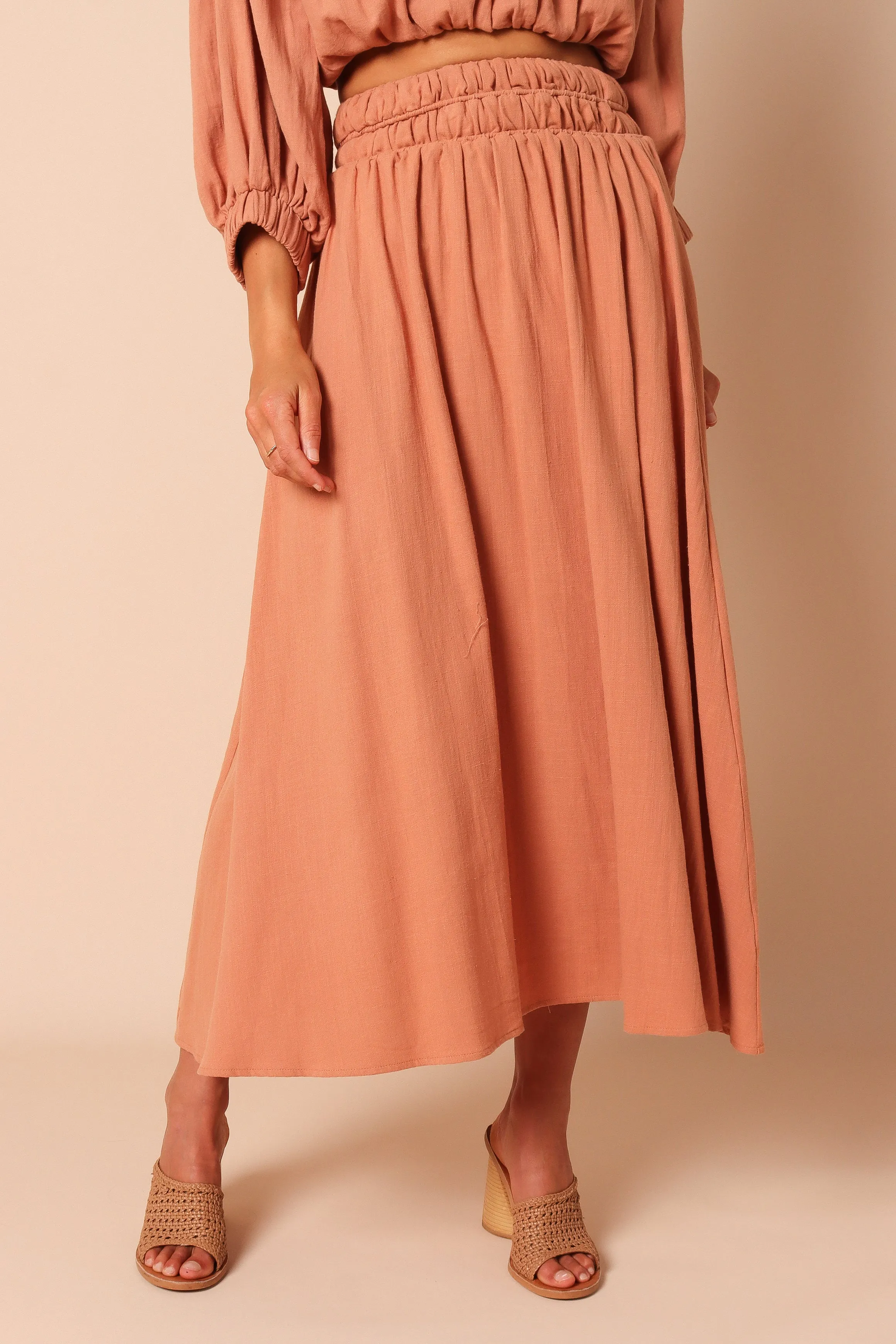 Ember Maxi Skirt - Spice sold by Petal & Pup product image thumbnail 2