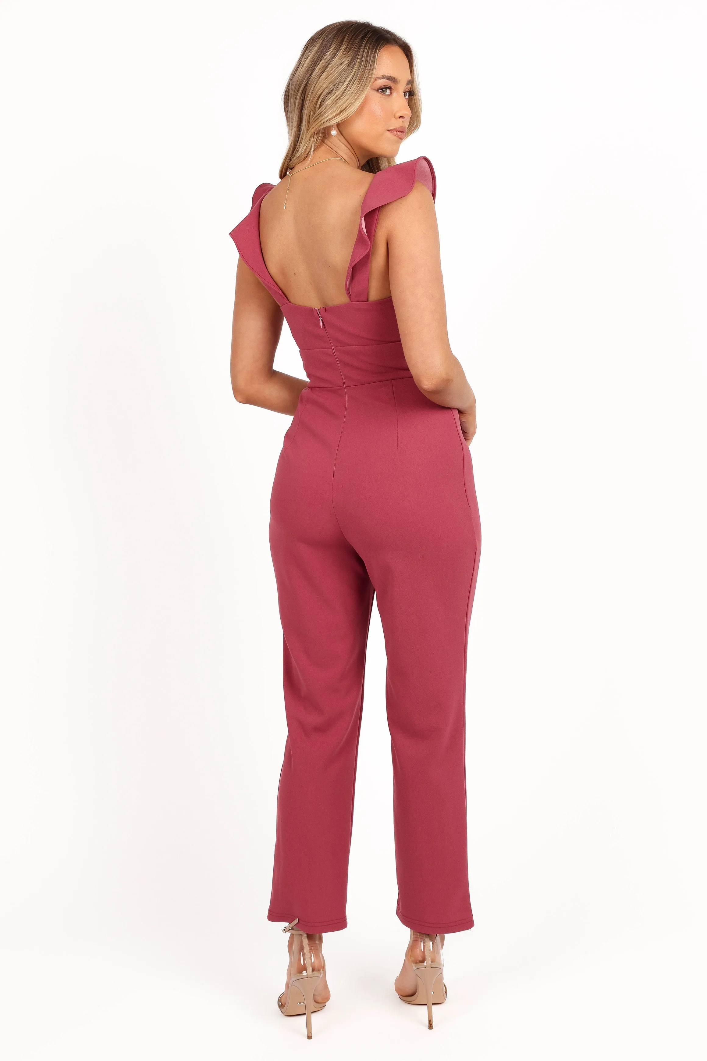 Mirabelle Jumpsuit - Dark Rose sold by Petal & Pup product image thumbnail 5