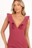 Mirabelle Jumpsuit - Dark Rose sold by Petal & Pup