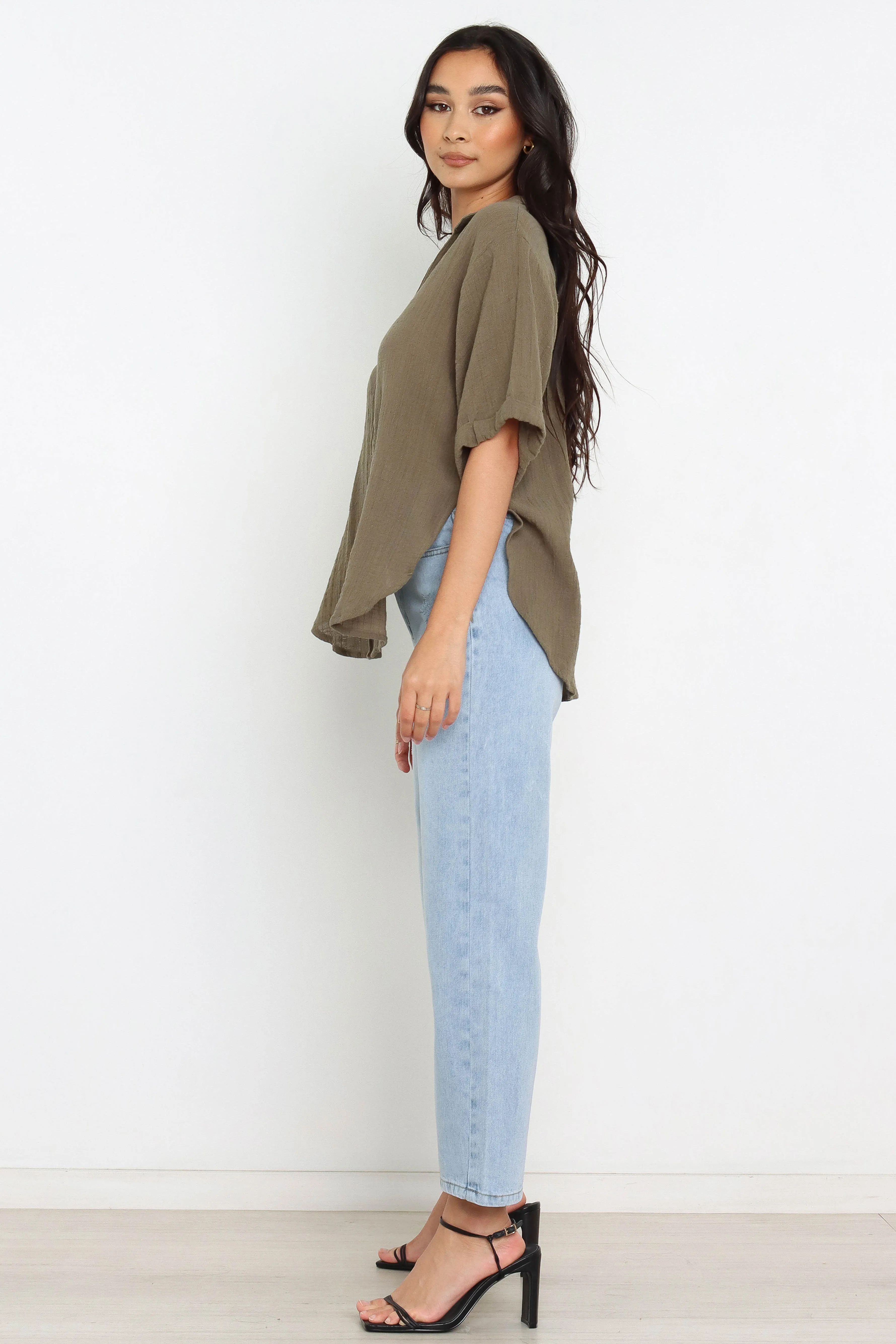 Dion Top - Olive sold by Petal & Pup product image thumbnail 5