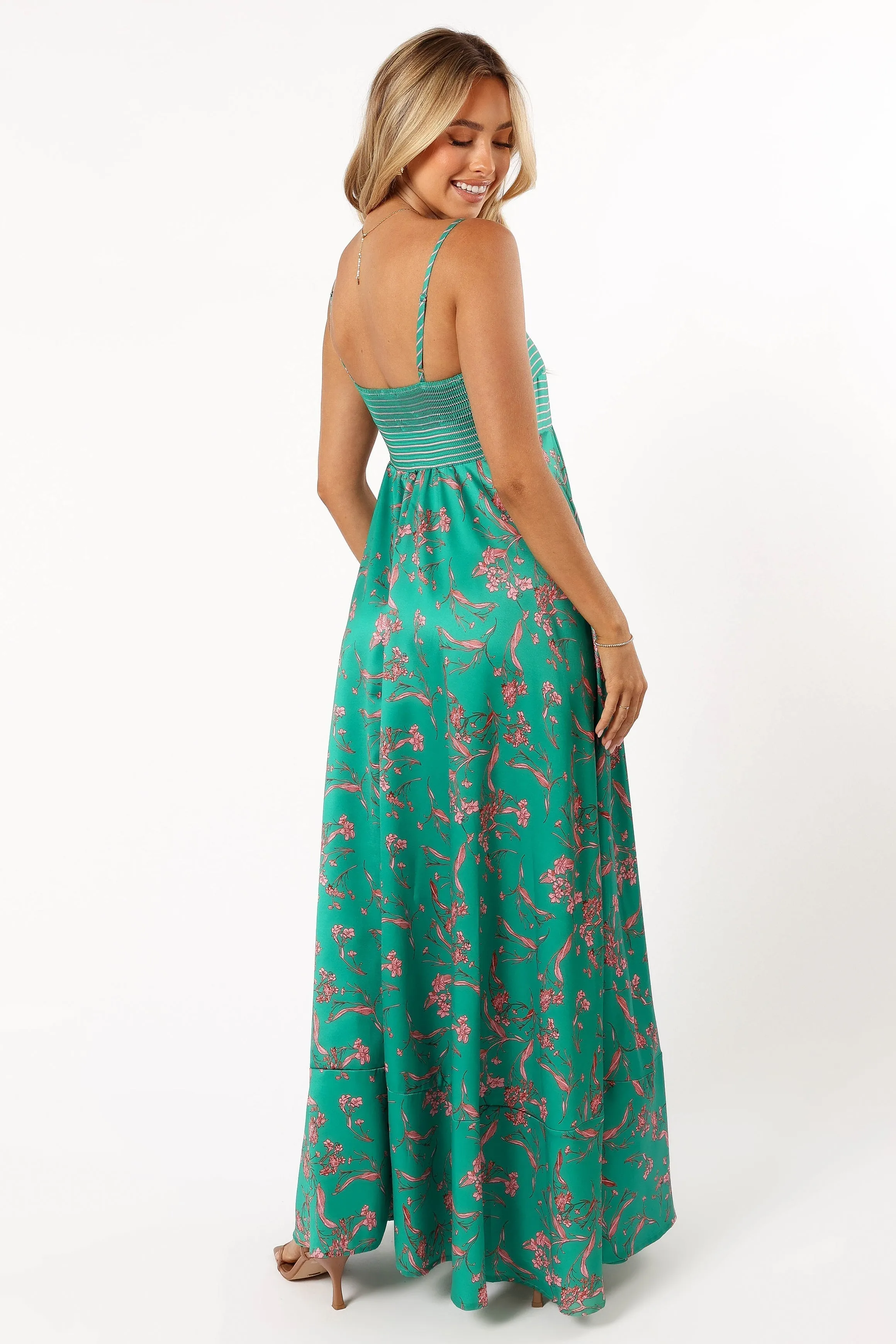 Lilie Maxi Dress - Green sold by Petal & Pup product image thumbnail 3