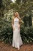 Mila Halterneck Maxi Dress - Steel sold by Petal & Pup