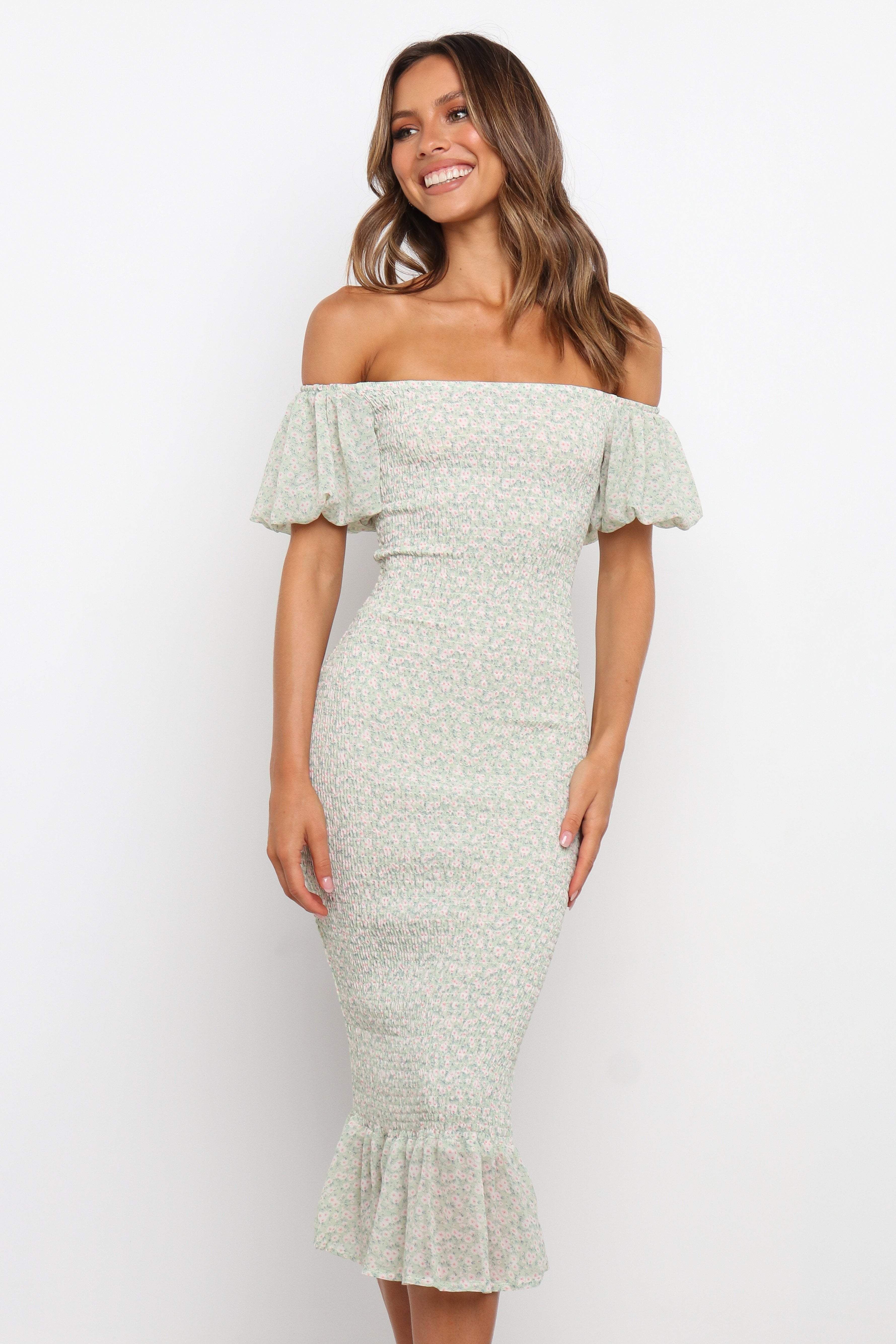 Easlea Dress - Green sold by Petal & Pup product image thumbnail 2