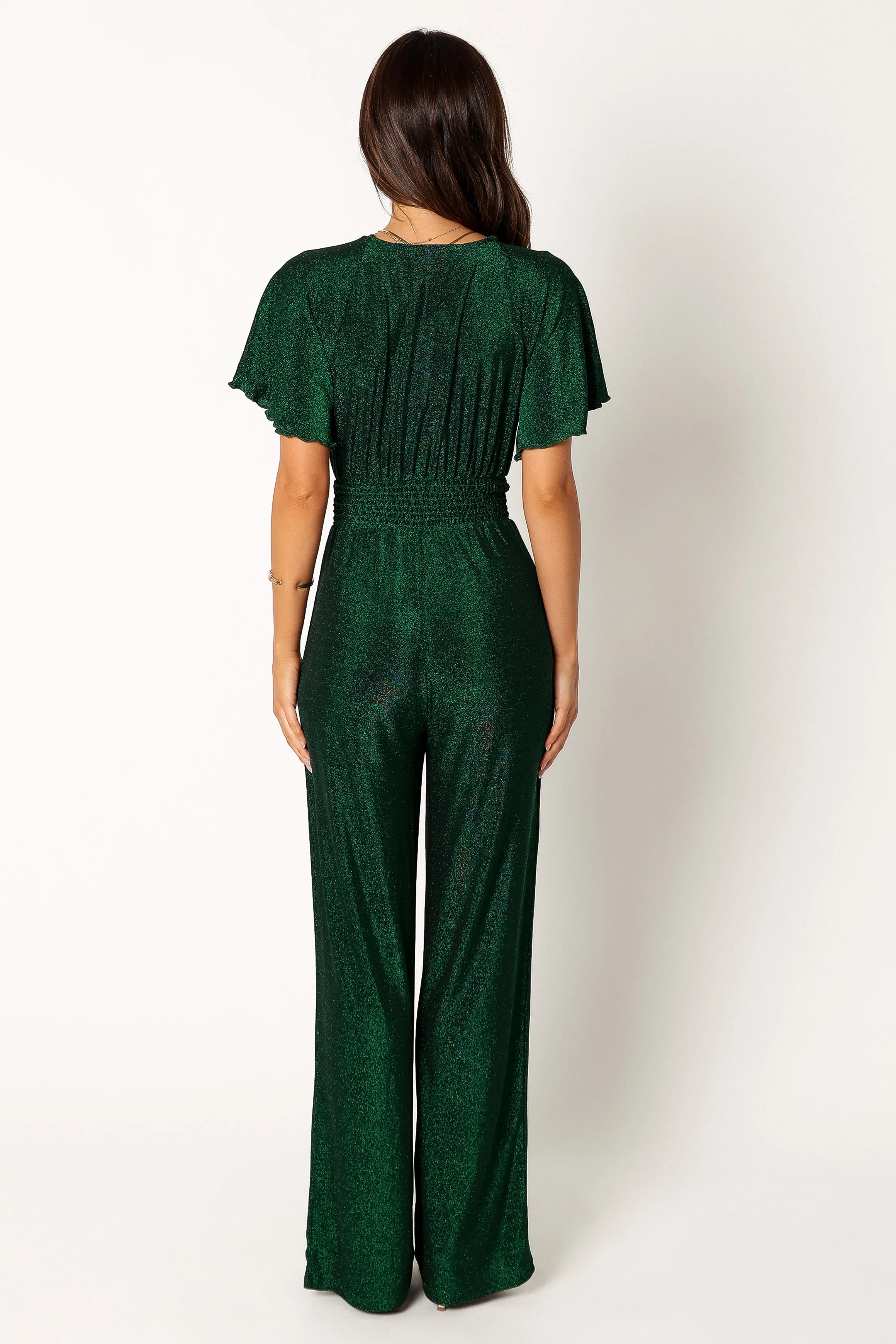 Laylah Jumpsuit - Emerald sold by Petal & Pup product image thumbnail 5