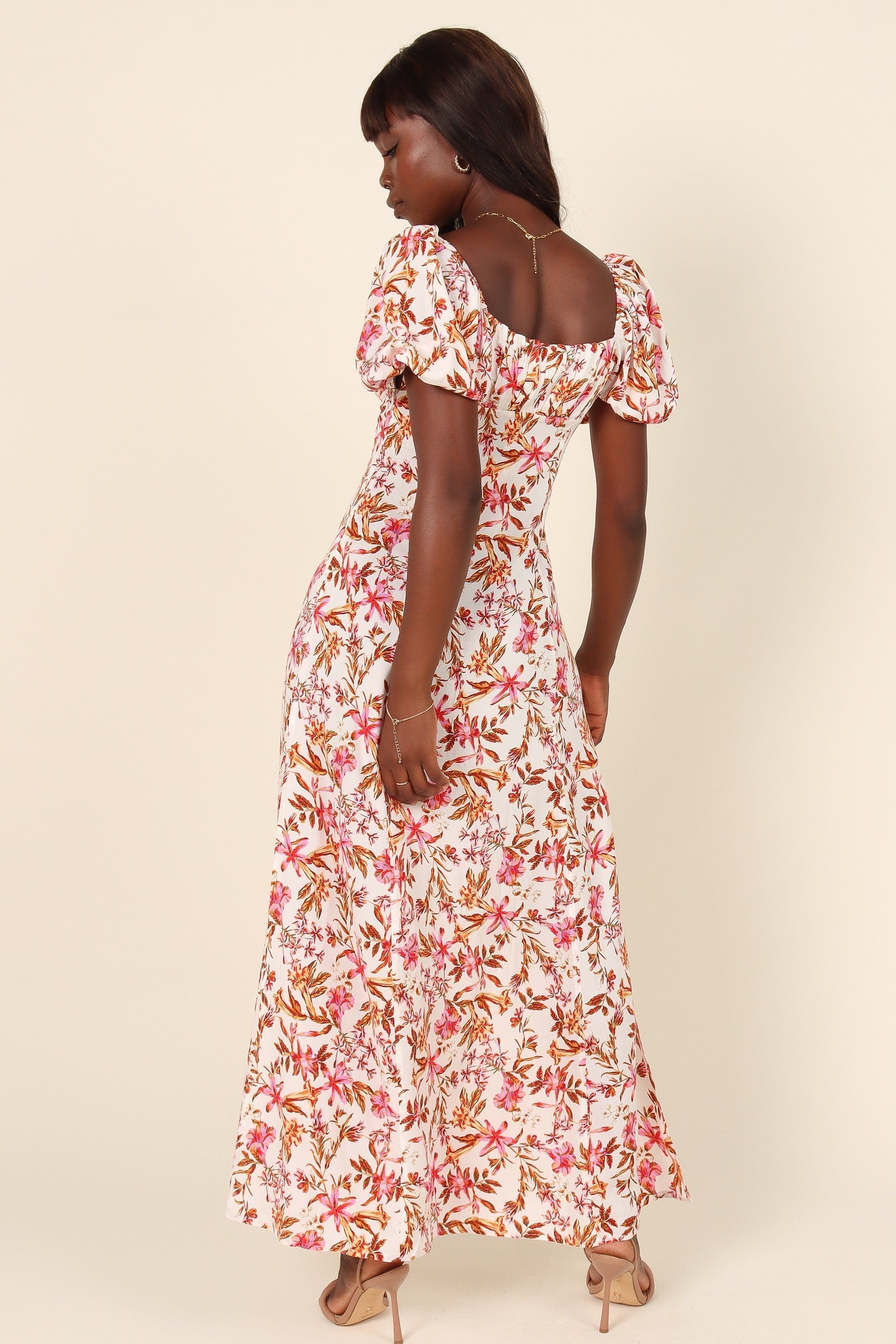 Alani Dress - White Floral sold by Petal & Pup product image thumbnail 2