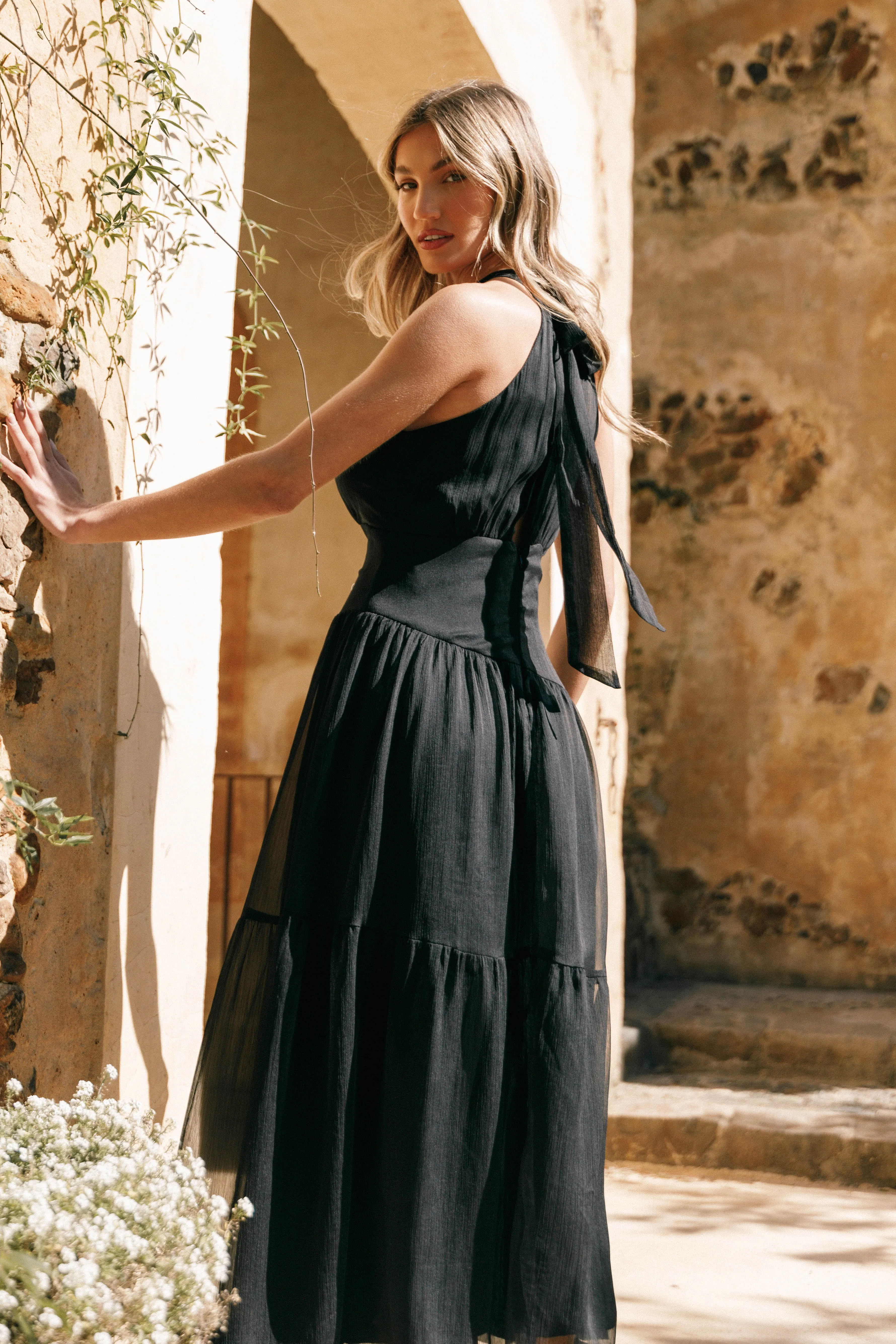 Eden Maxi Dress - Black sold by Petal & Pup product image thumbnail 2