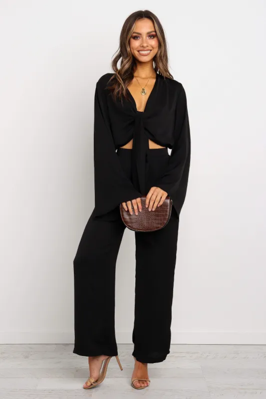 Pluto Jumpsuit - Black sold by Petal & Pup