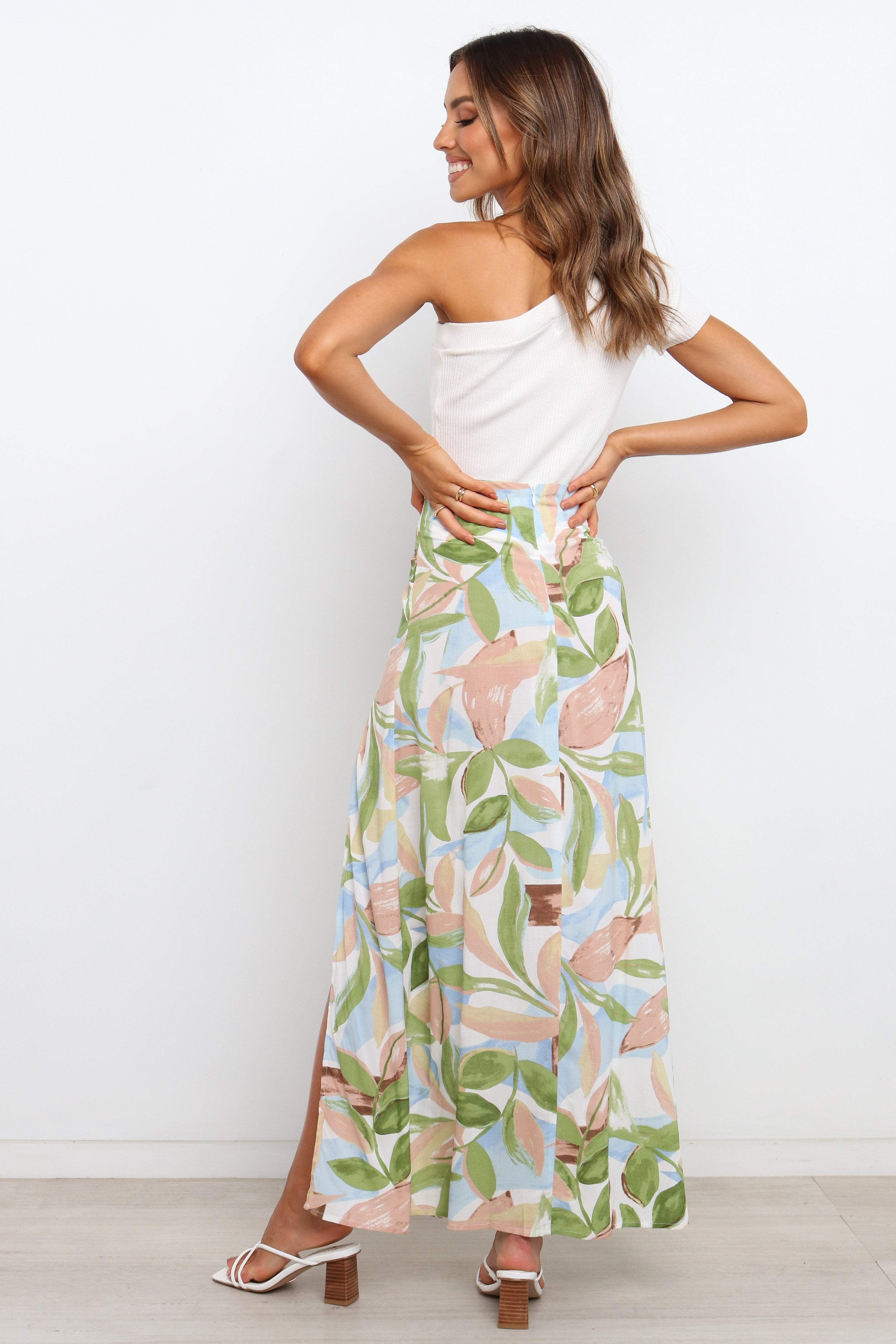 Fiorella Skirt - Green sold by Petal & Pup product image thumbnail 6