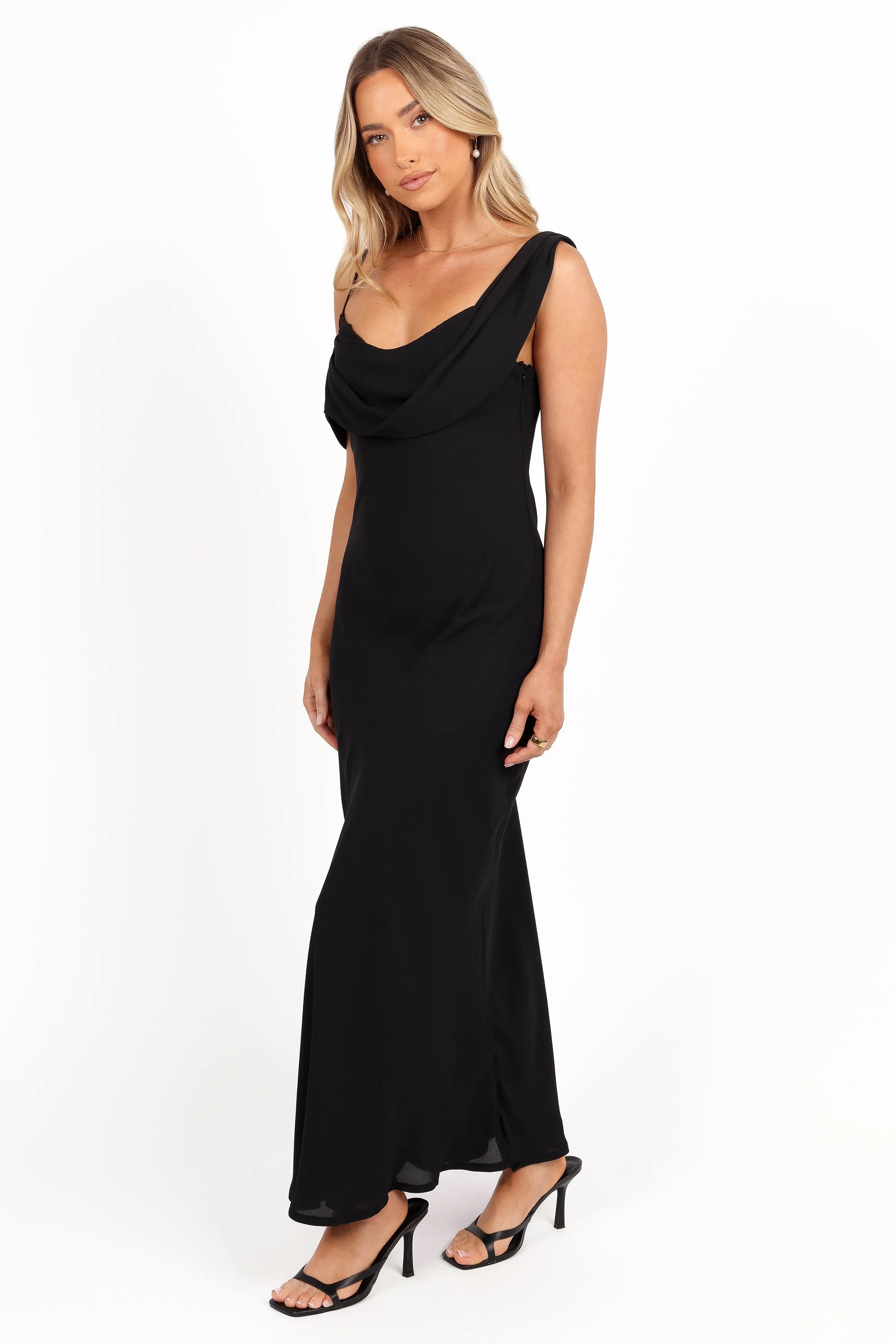 Kamryn Midi Dress - Black sold by Petal & Pup product image thumbnail 5
