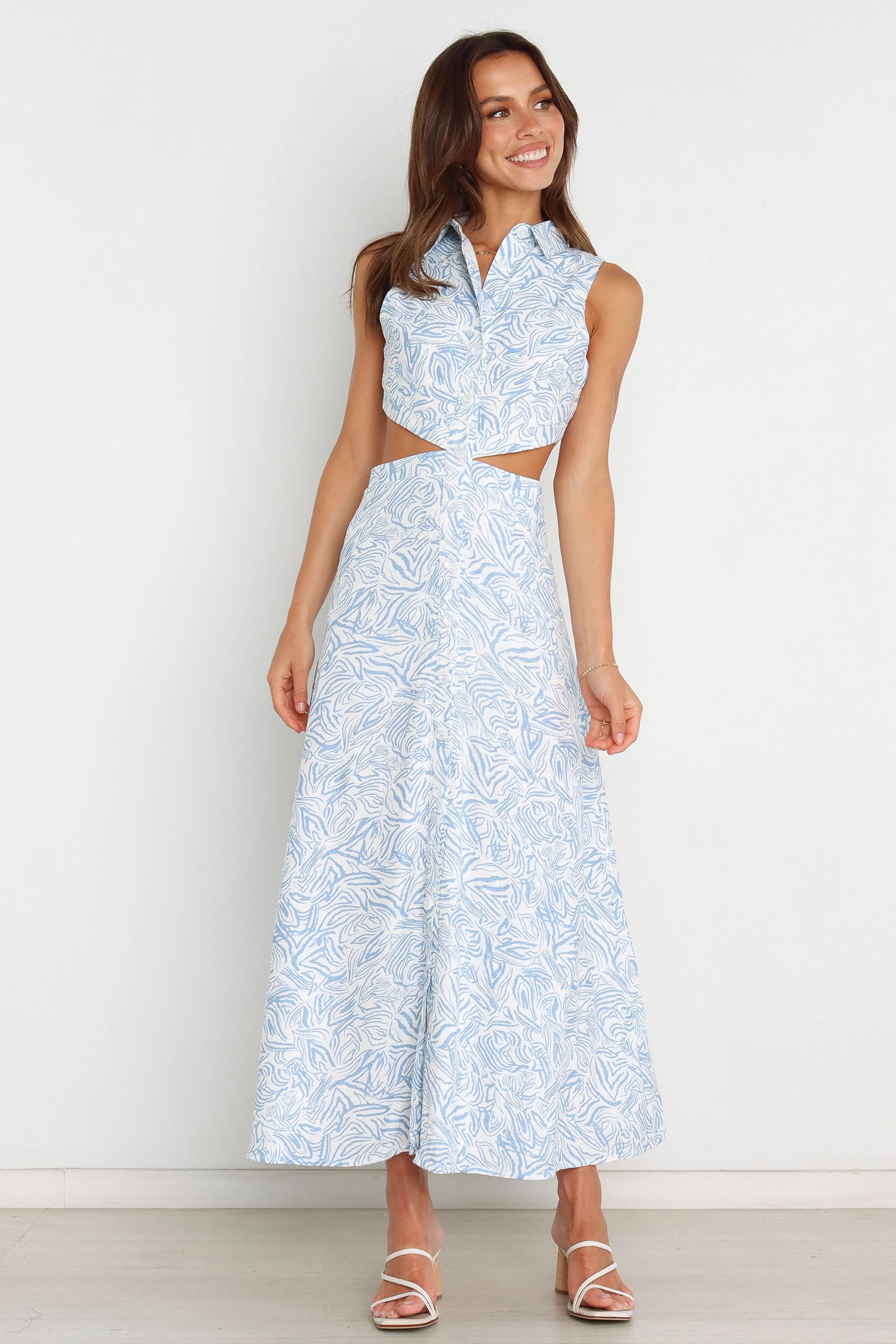Rixie Dress - Blue sold by Petal & Pup product image thumbnail 2
