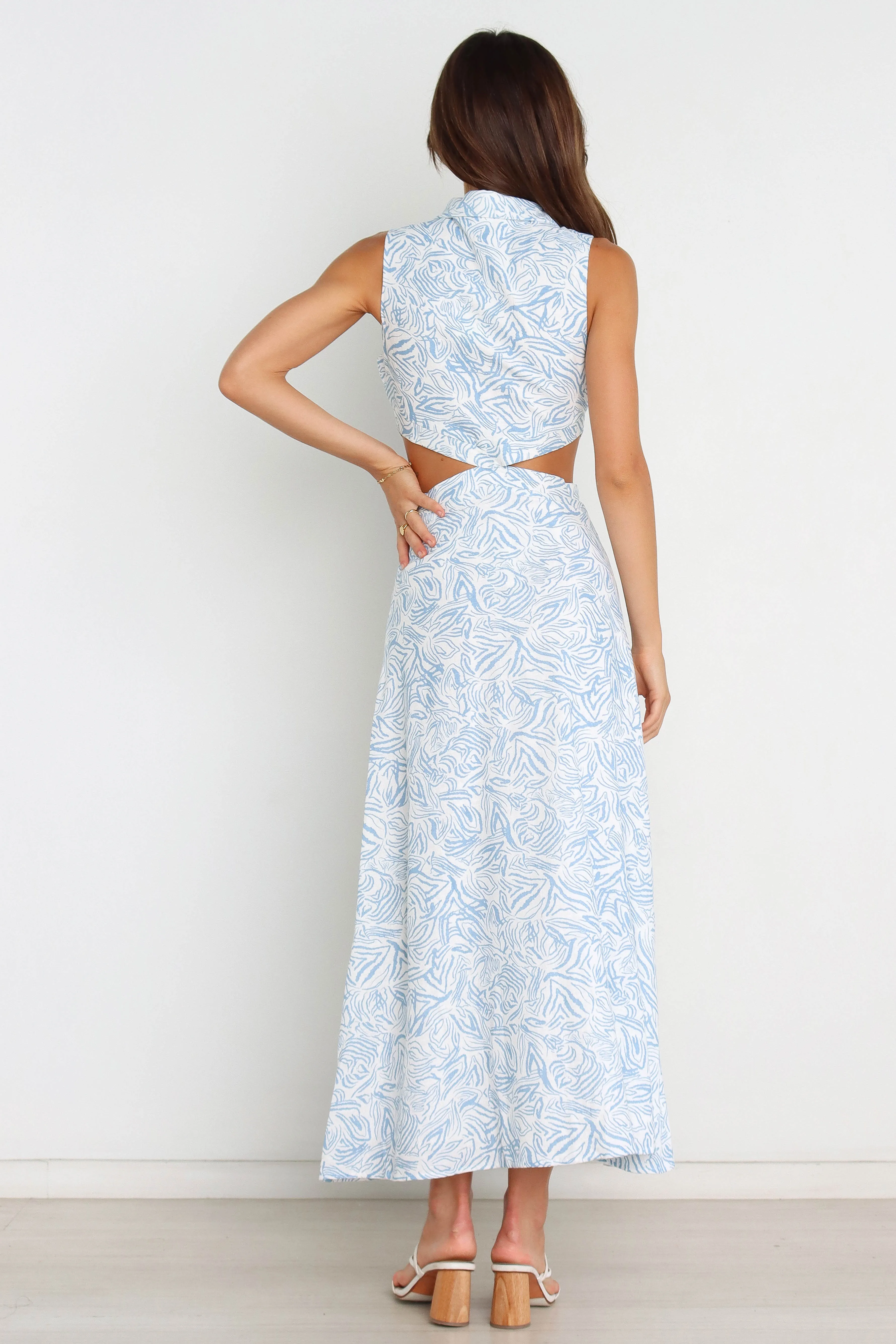 Rixie Dress - Blue sold by Petal & Pup product image thumbnail 4