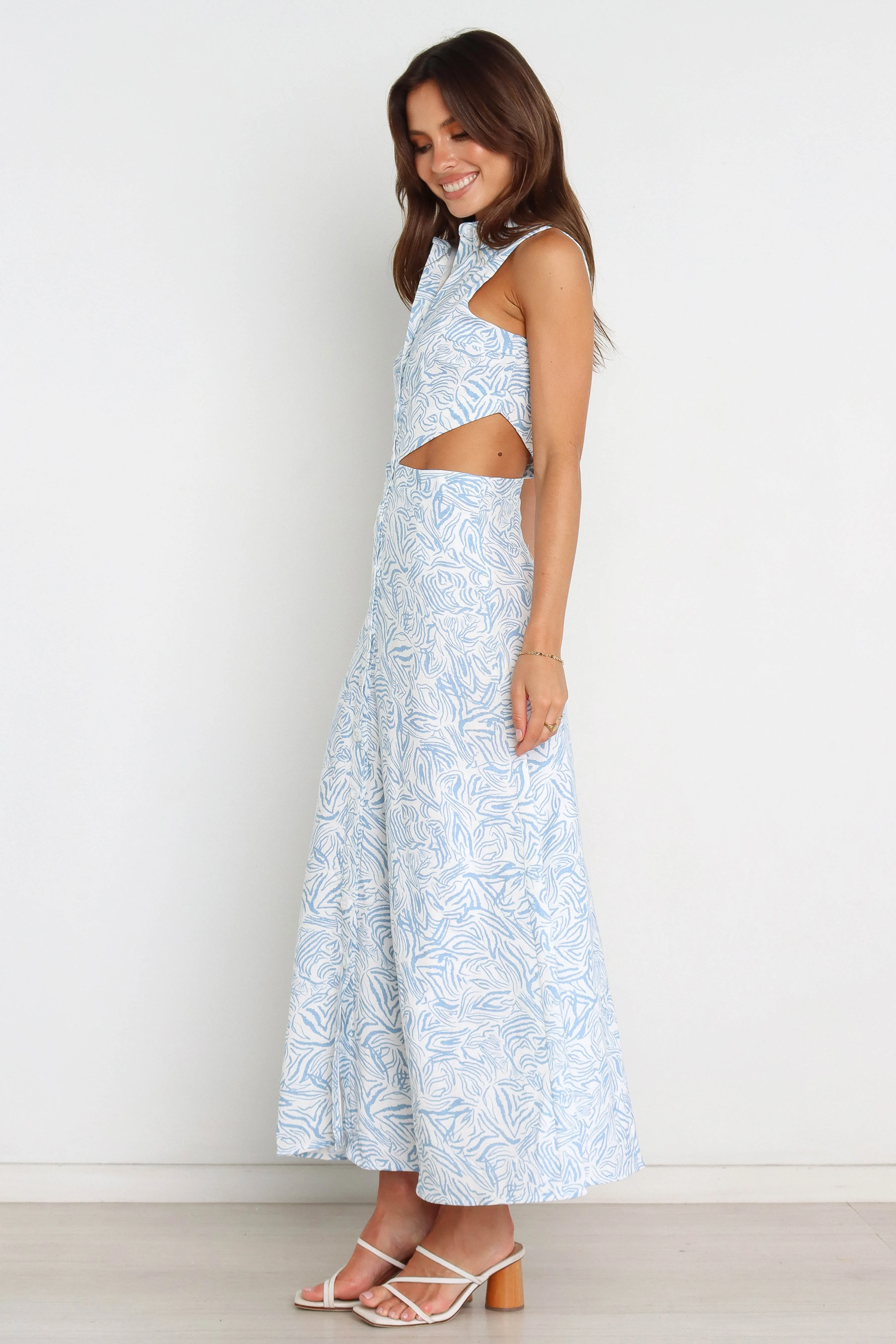 Rixie Dress - Blue sold by Petal & Pup product image thumbnail 3