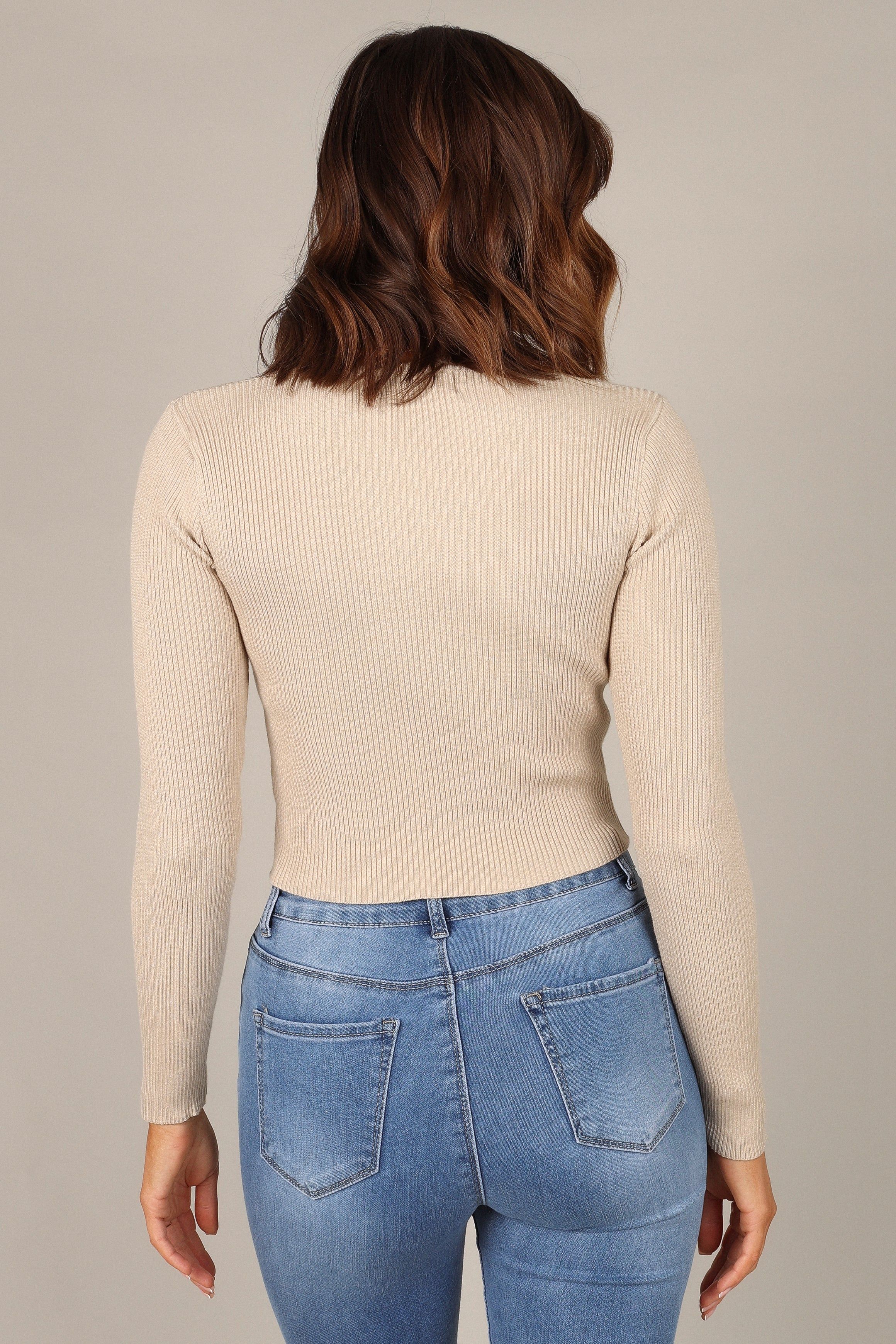 Kesia Top - Beige sold by Petal & Pup product image thumbnail 2