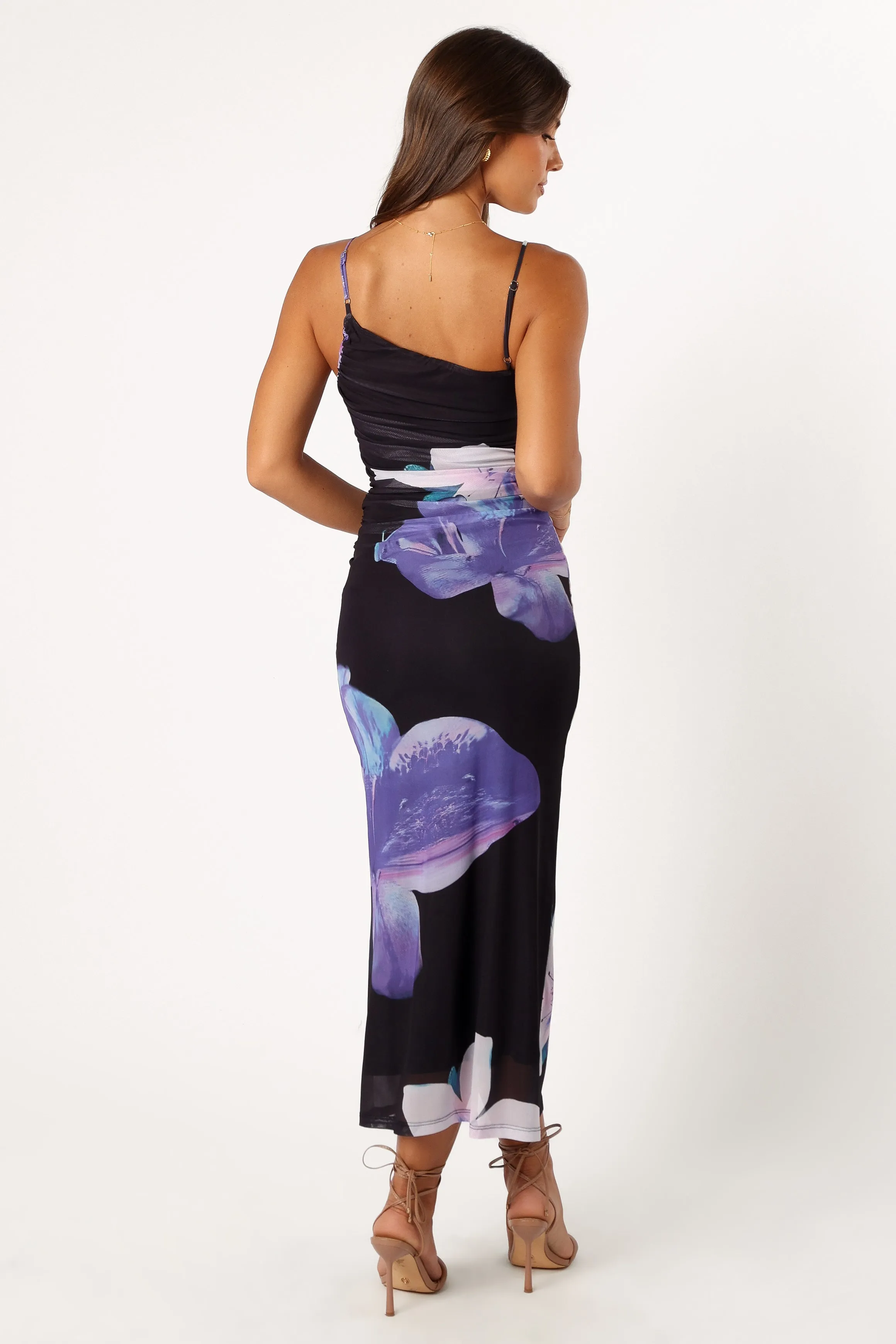 Jasmine Maxi Dress - Black Floral sold by Petal & Pup product image thumbnail 3
