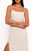 Sawyer Midi Slip Dress - Oatmeal sold by Petal & Pup