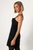 Adley Mini Dress - Black sold by Petal & Pup
