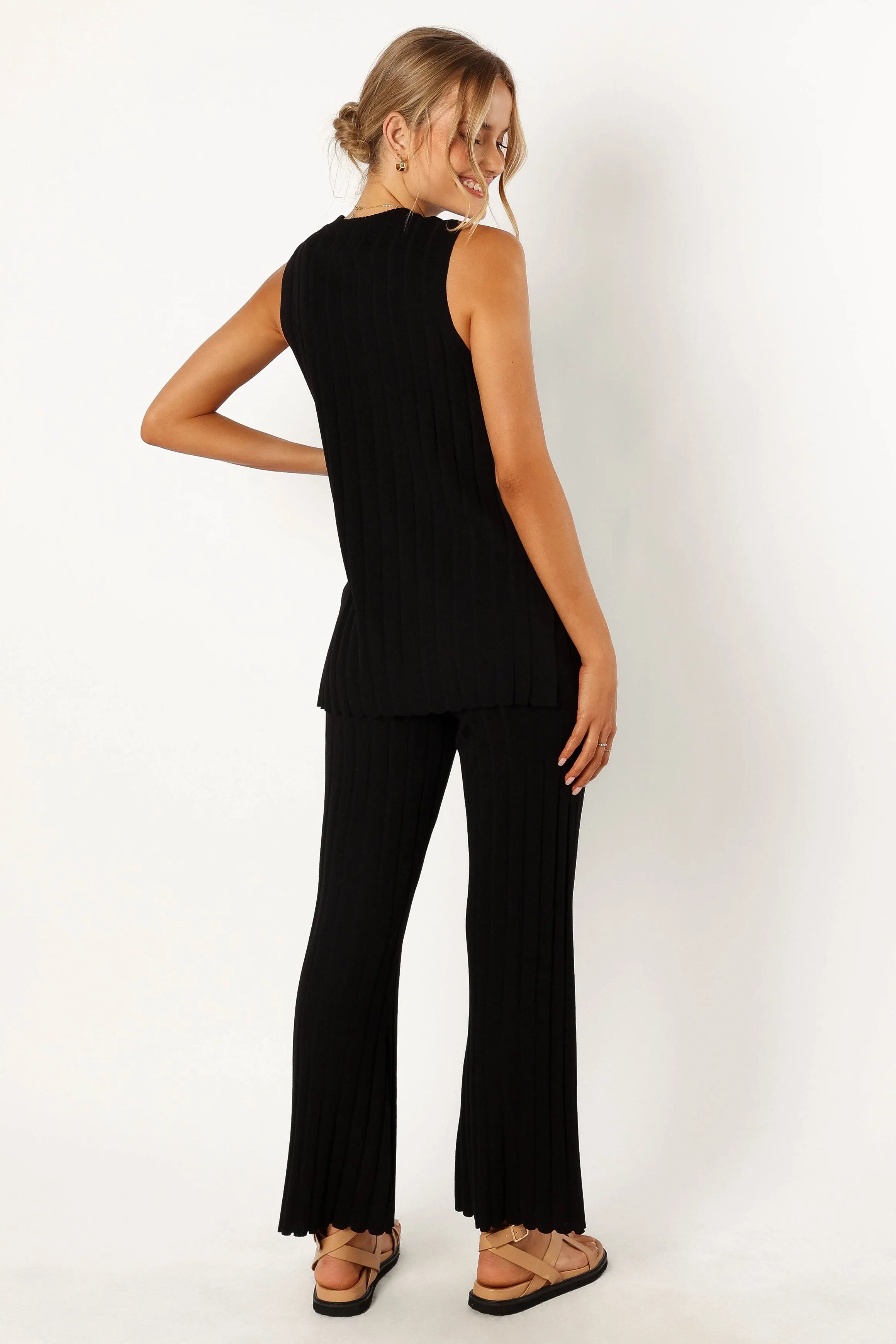 Agnes Knit Pant - Black sold by Petal & Pup product image thumbnail 5