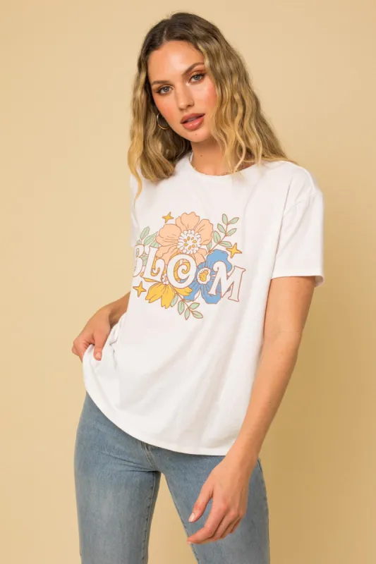 Lilly Tee - White sold by Petal & Pup